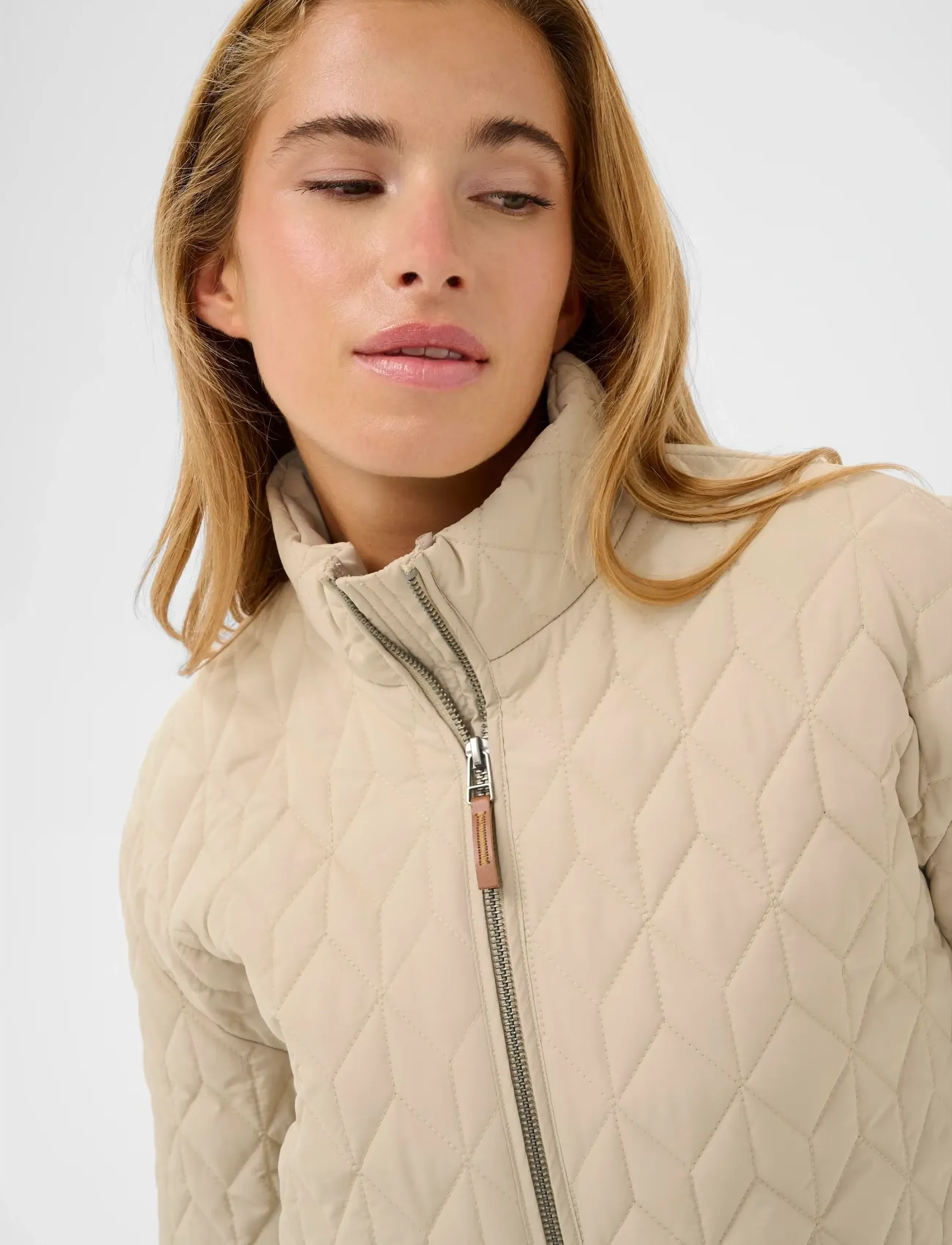Kaffe - KAleila Quilt Jacket - kevadjoped - feather gray - 5
