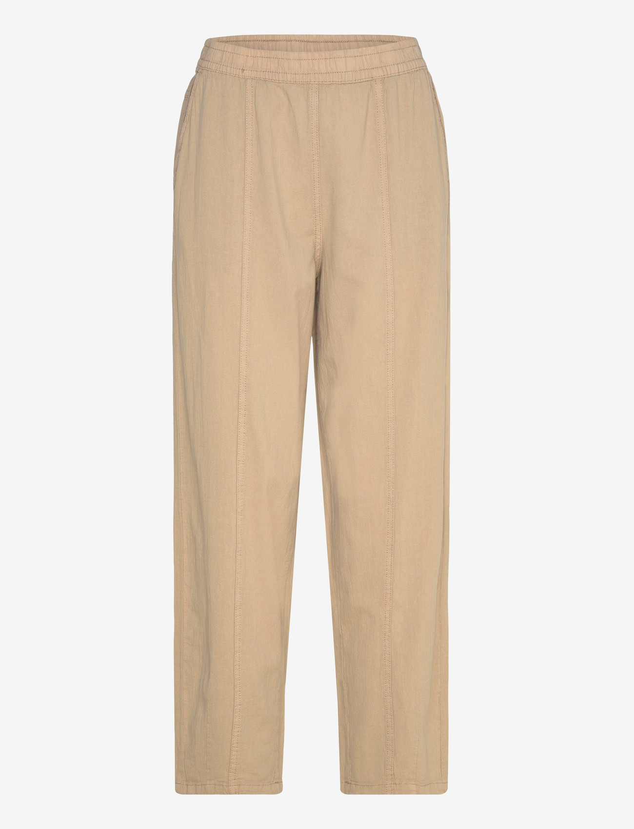 Kaffe - KAnaya Barrel Pants - raka byxor - classic sand - 0