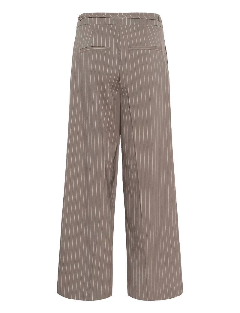 Kaffe - KAmeril Wide Pants - formell - beige pinstripe - 2