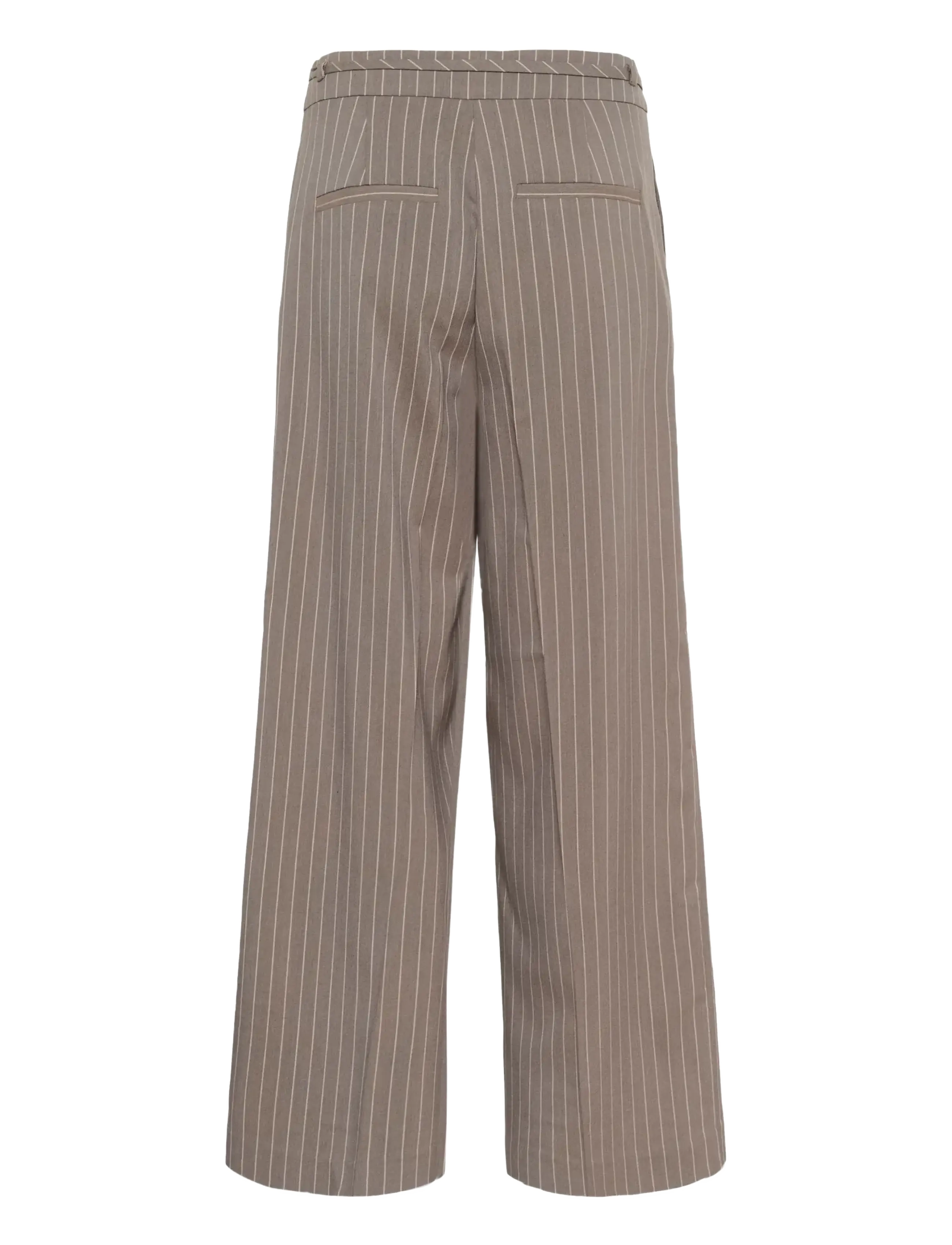 Kaffe - KAmeril Wide Pants - peoriided outlet-hindadega - beige pinstripe - 2