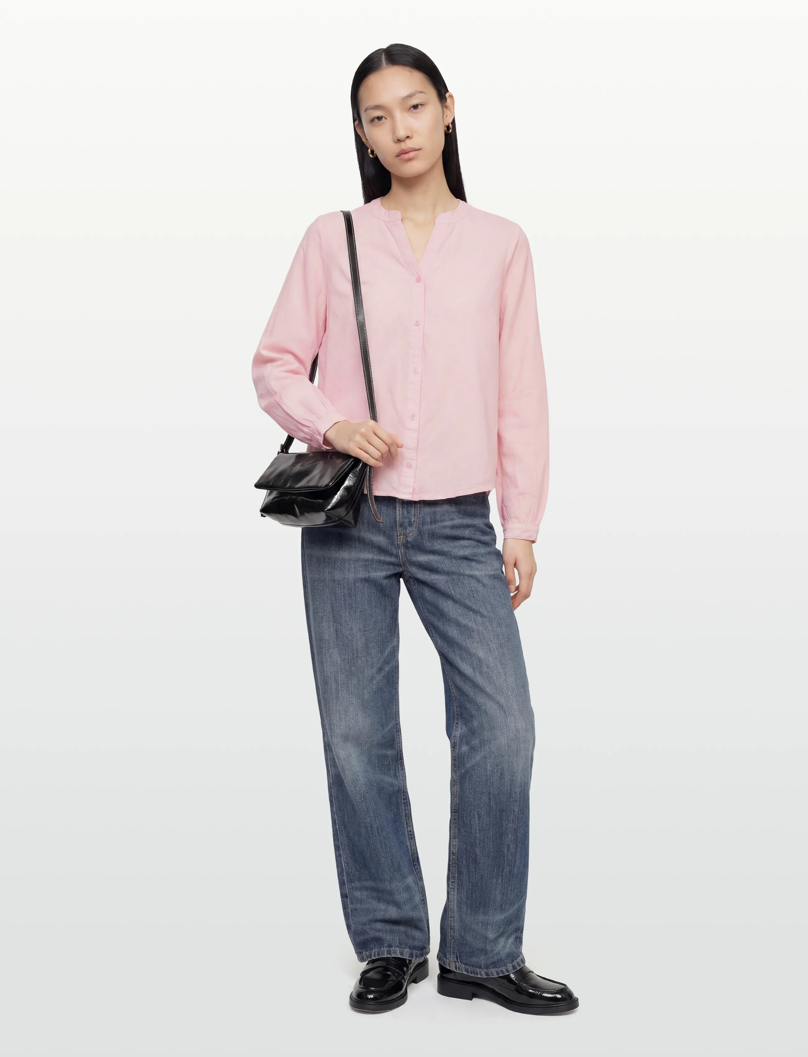 Kaffe Kanaya Shirt, 36, Pink, Skjorter > Langærmede, Dame