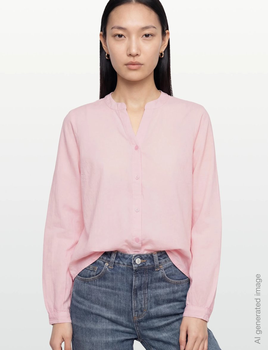 Kaffe - KAnaya Shirt - långärmade skjortor - ballerina - 3