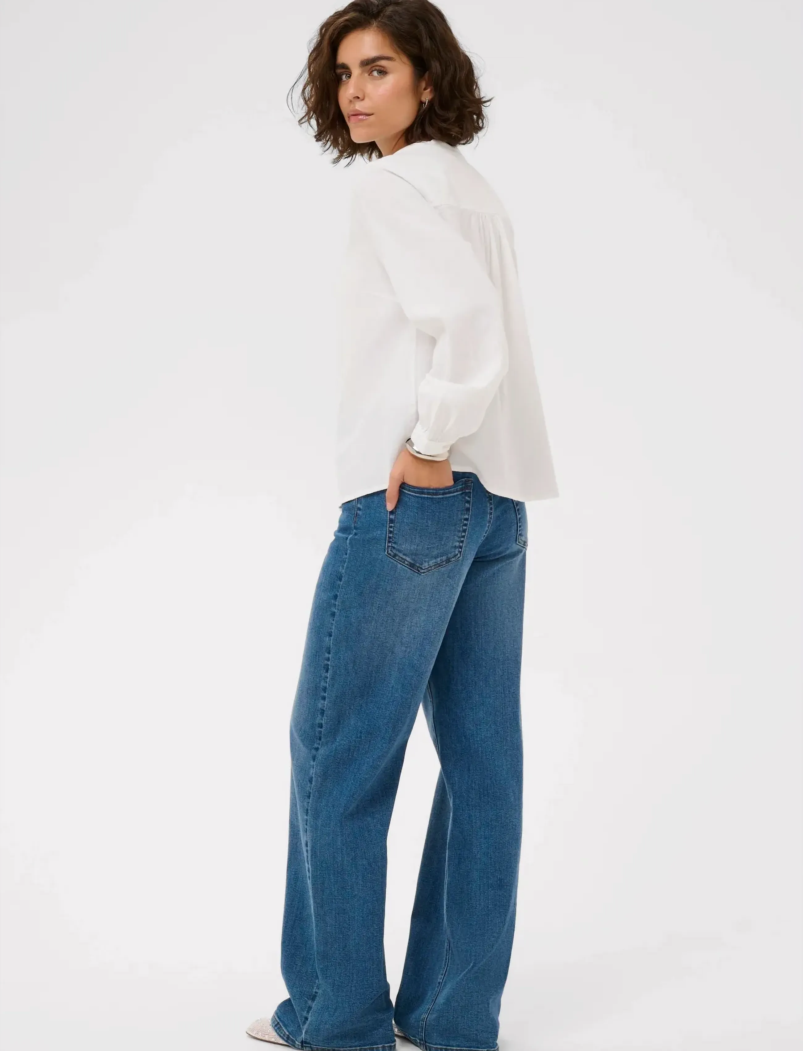 Kaffe - KAnaya Shirt - langærmede bluser - chalk - 4