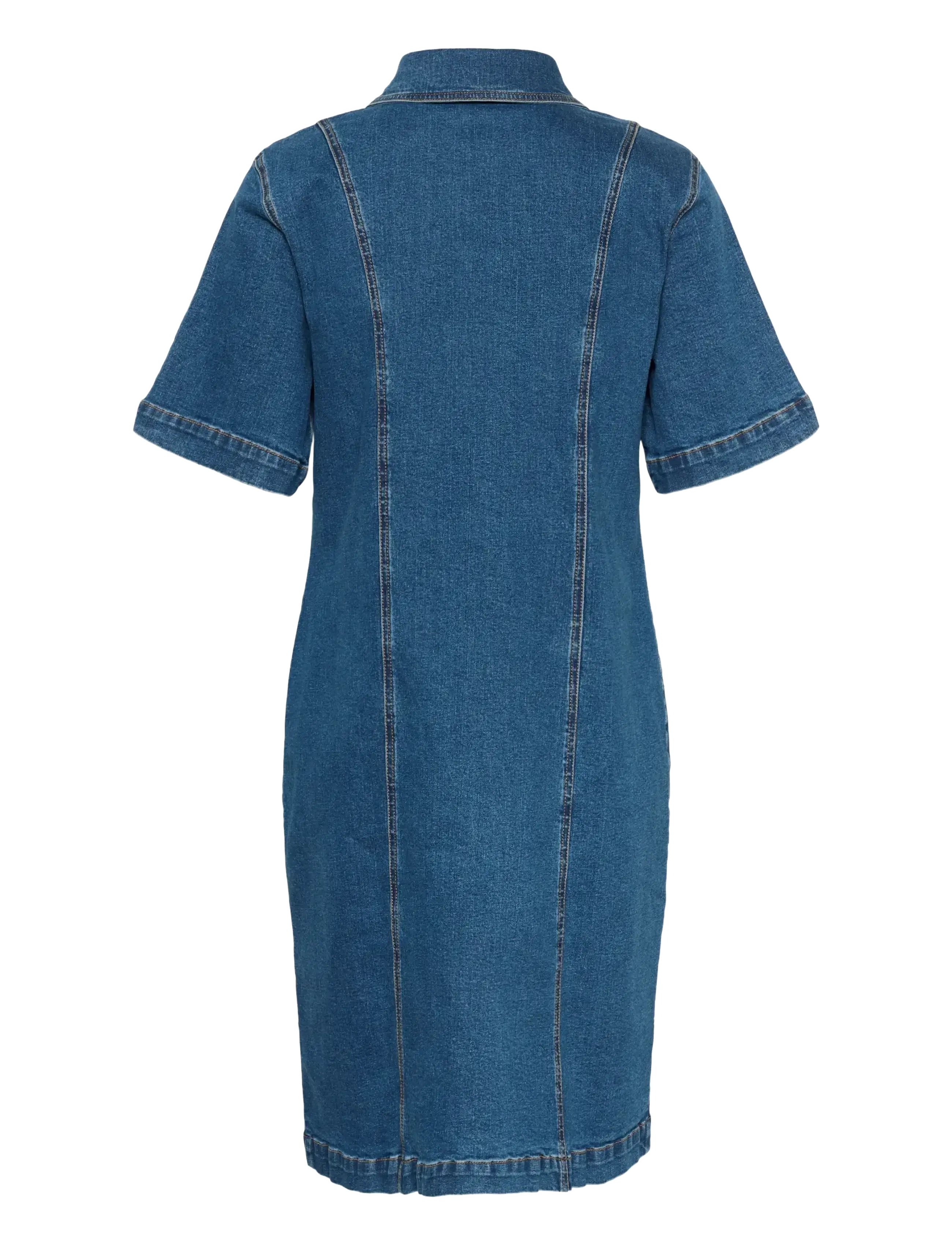 Kaffe - KAlena Denim Dress - sommerkjoler - medium blue denim - 2