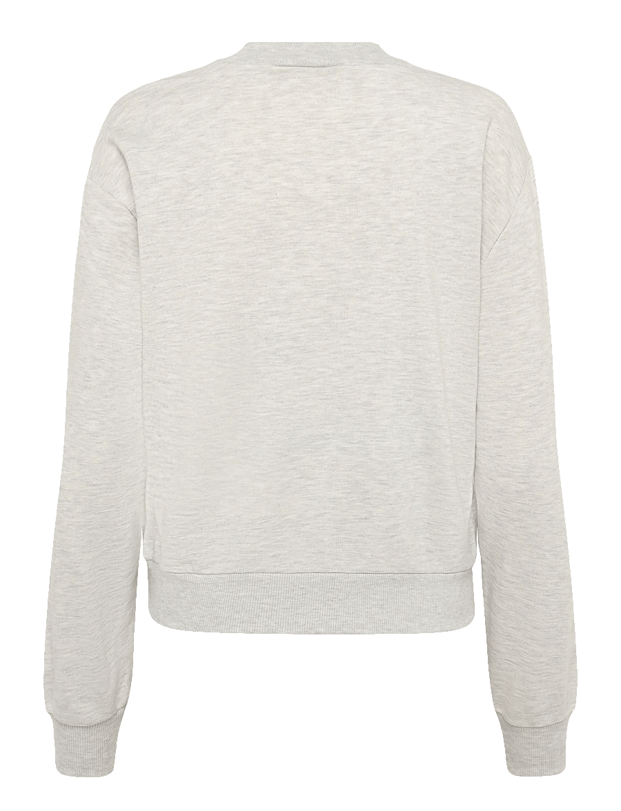 Kaffe - KAdaniela Sweatshirt - light grey melange - 1