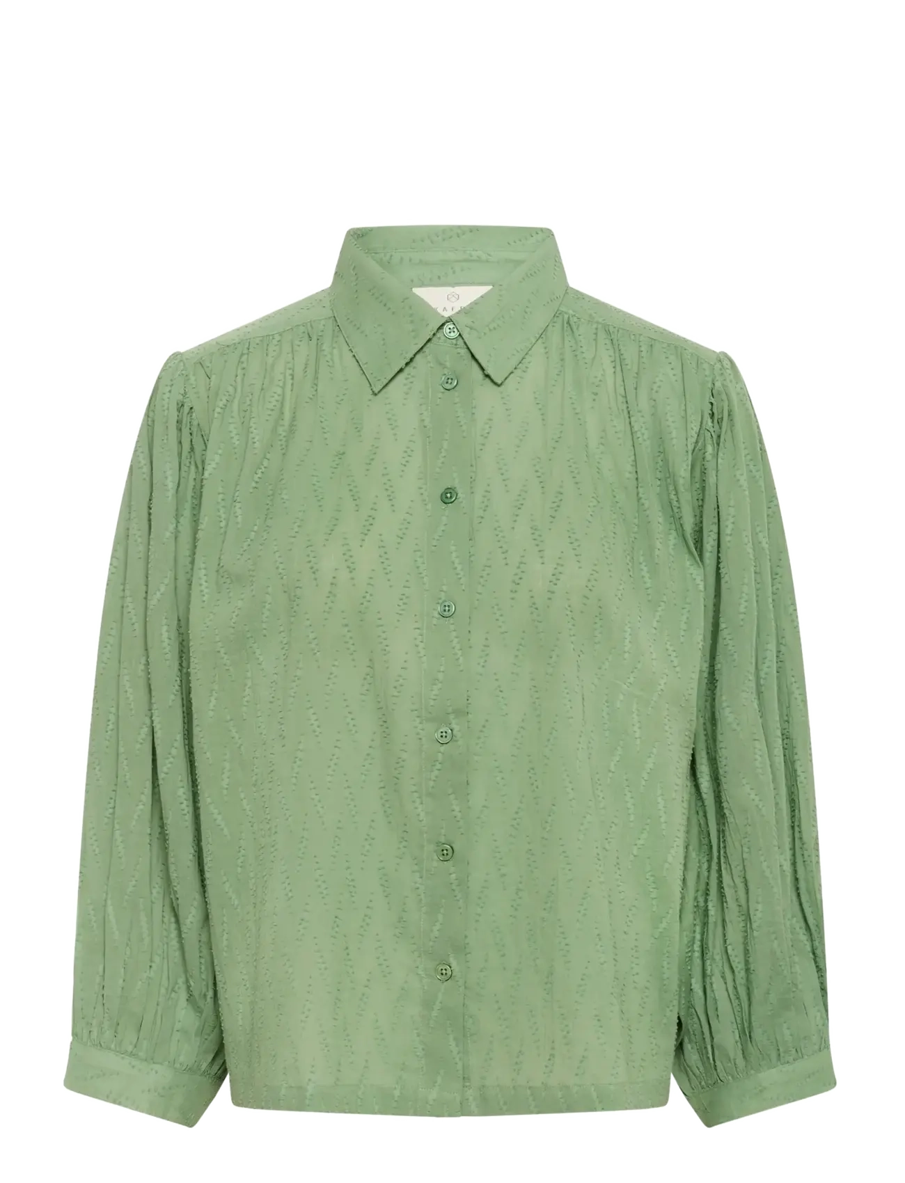 Kaffe KAgabriela Shirt - Bluser - SEA SPRAY / green