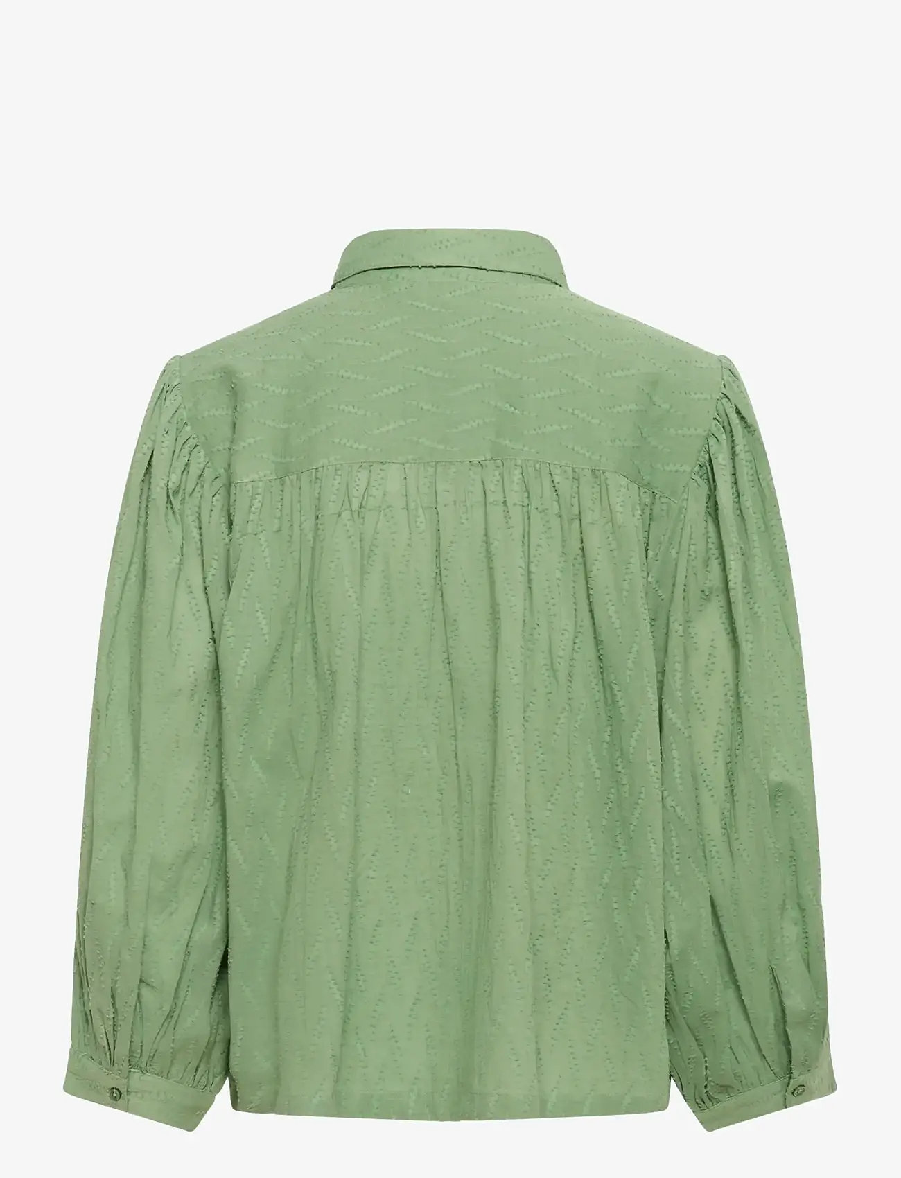 Kaffe - KAgabriela Shirt - langærmede bluser - sea spray - 2