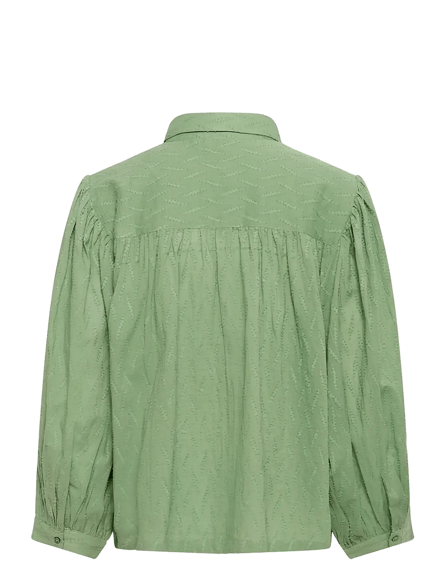 Kaffe - KAgabriela Shirt - long-sleeved shirts - sea spray - 2