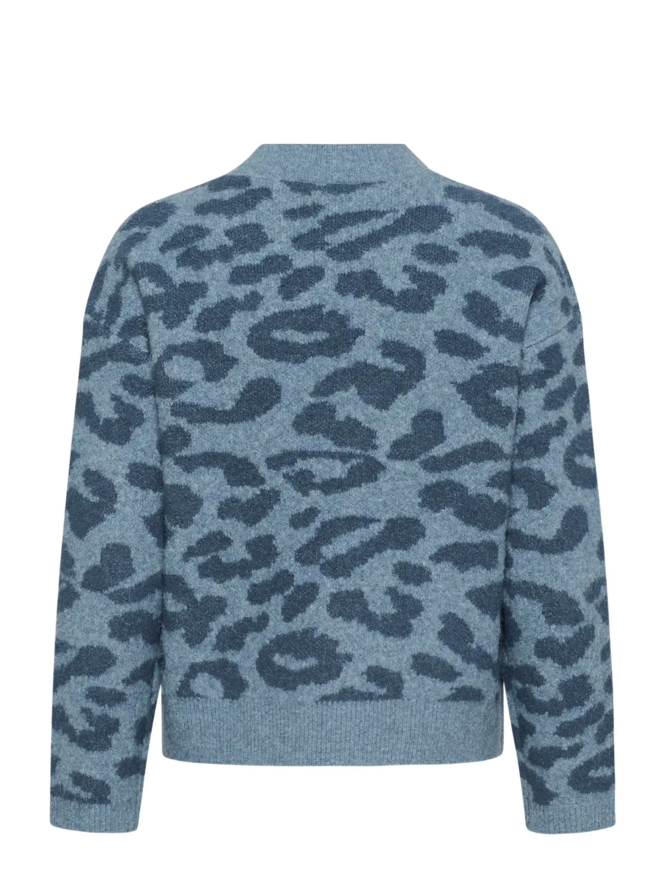 Kaffe - KAsandra Pullover LS - trøjer - windward blu/bering sea animal - 1