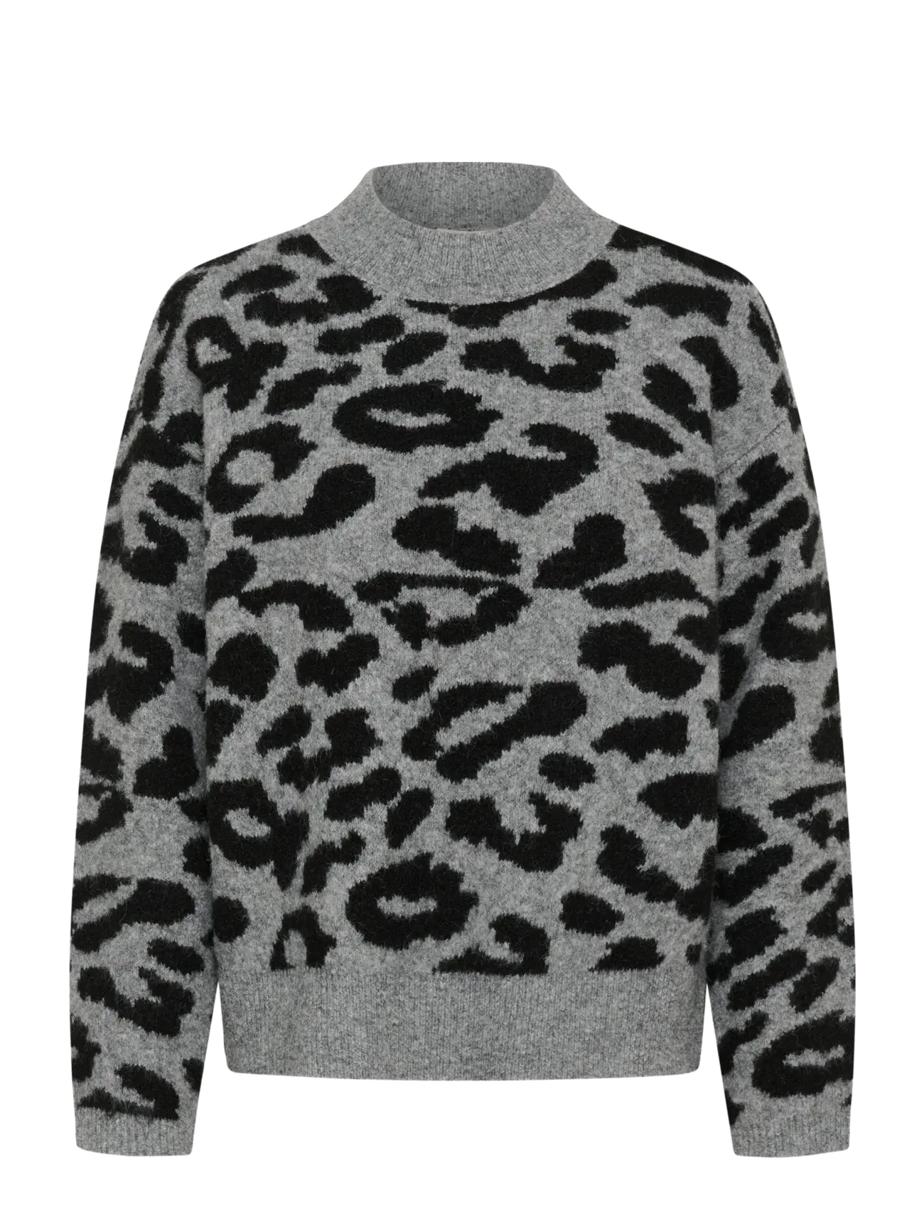 Kaffe Kasandra Pullover Ls, XXL, Grey, Strik > Trøjer, Dame