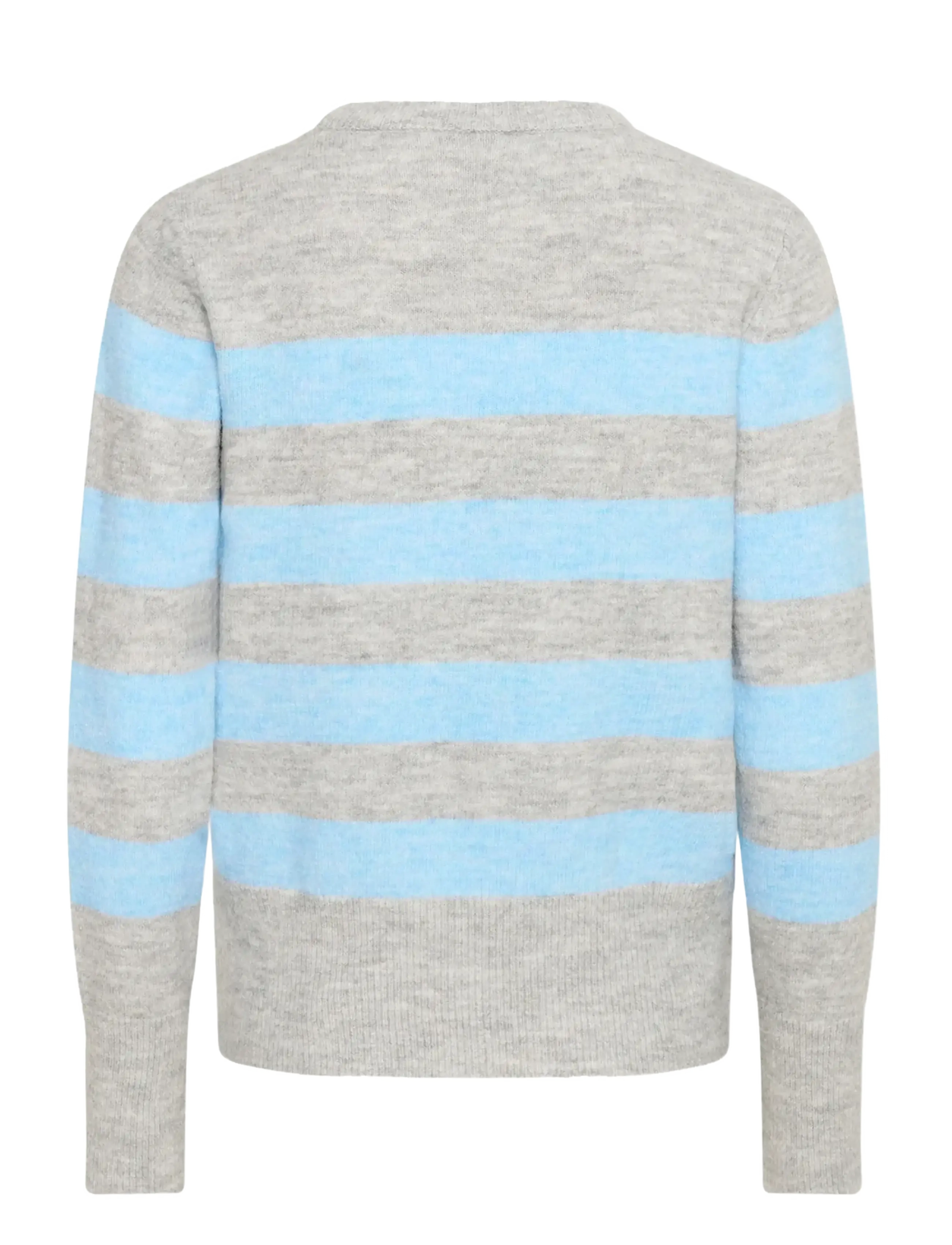 Kaffe - KAniel Striped Pullover - die niedrigsten preise - light grey mel. / blue melange - 2