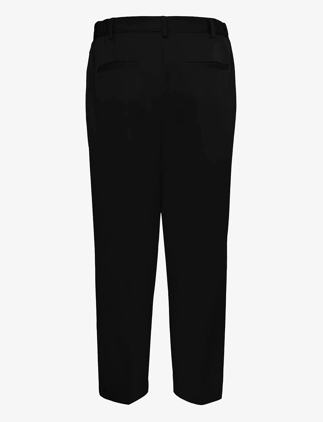 Kaffe - KAheather Cropped Pants - habitbukser - black deep - 2