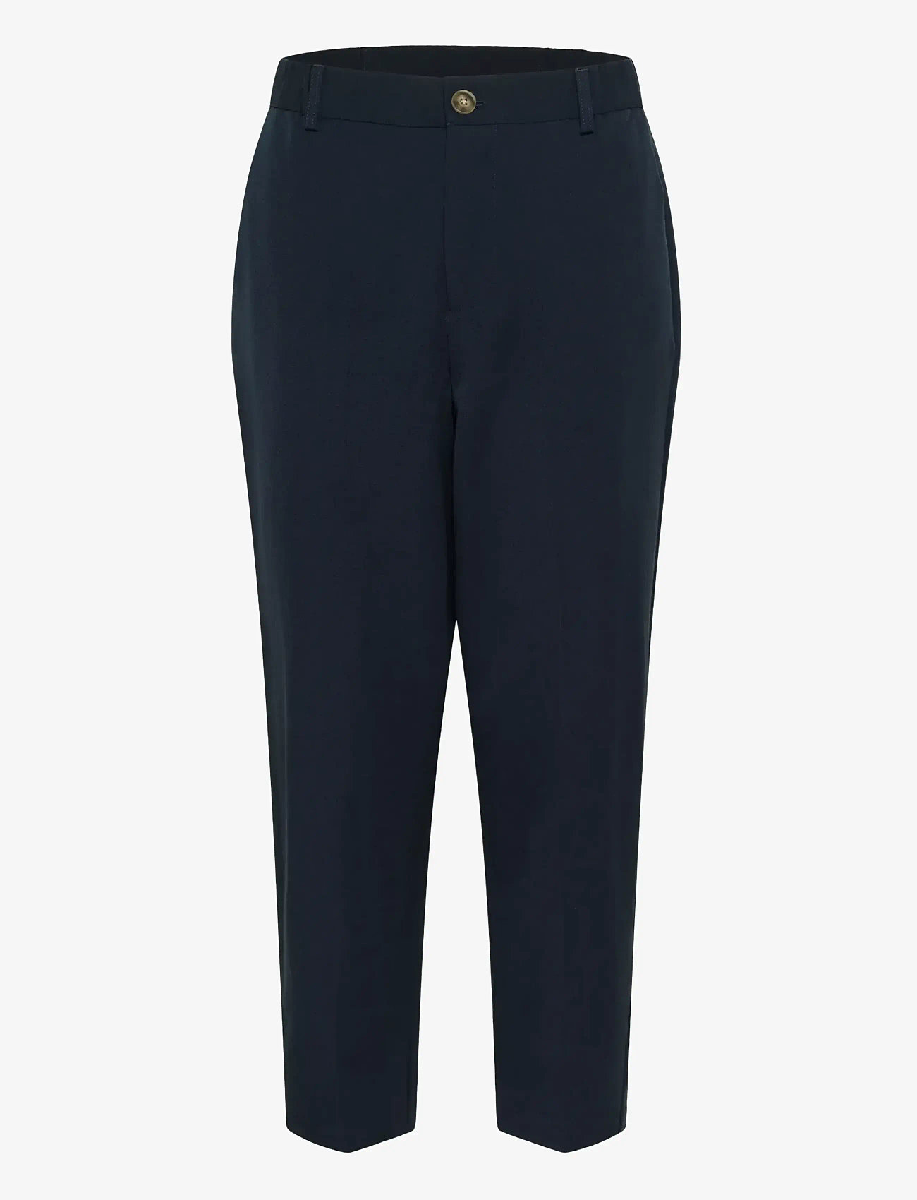 Kaffe - KAheather Cropped Pants - habitbukser - midnight marine - 1