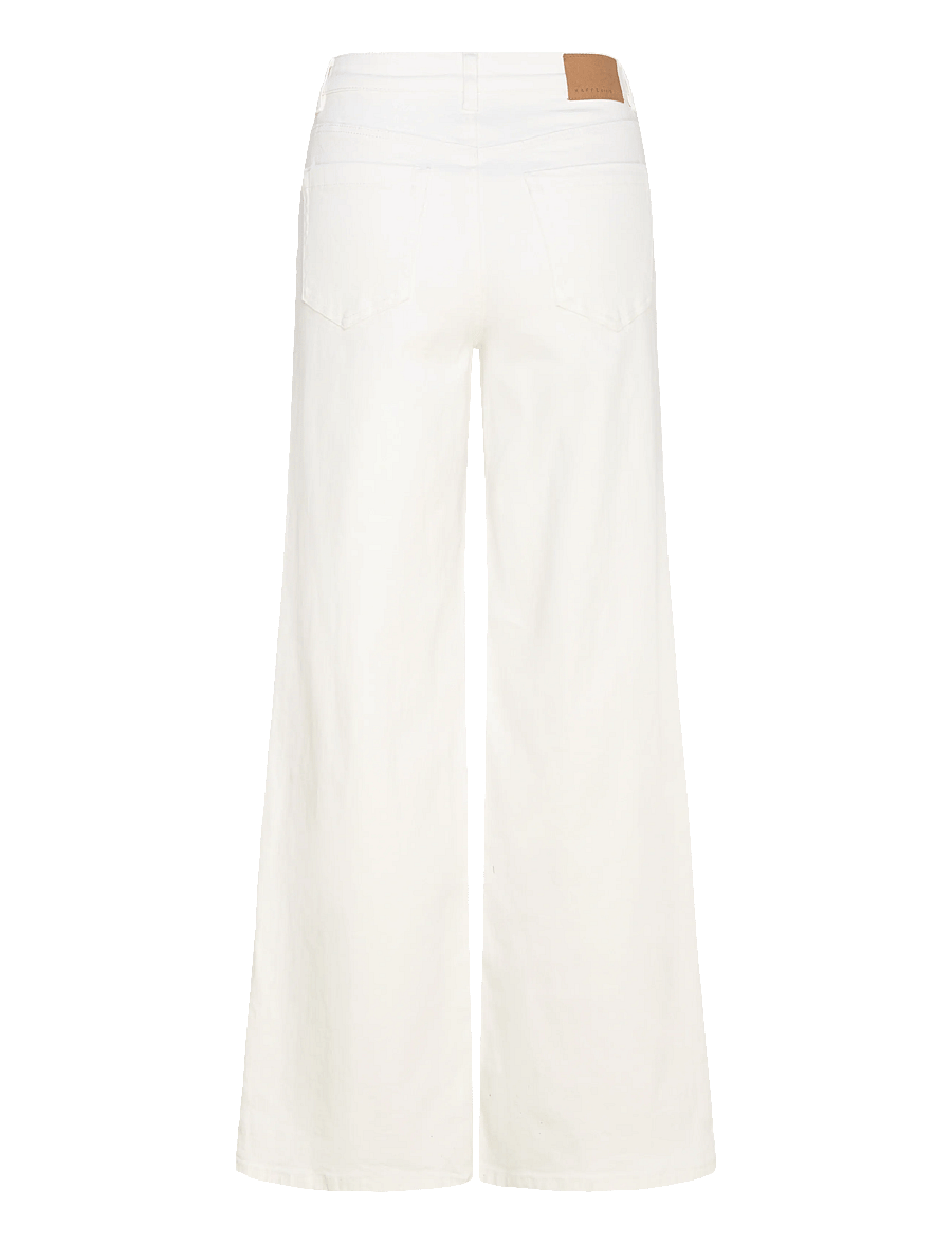 Kaffe - KAbrook HW Reg Fit Jeans - laia säärega teksad - chalk - 2