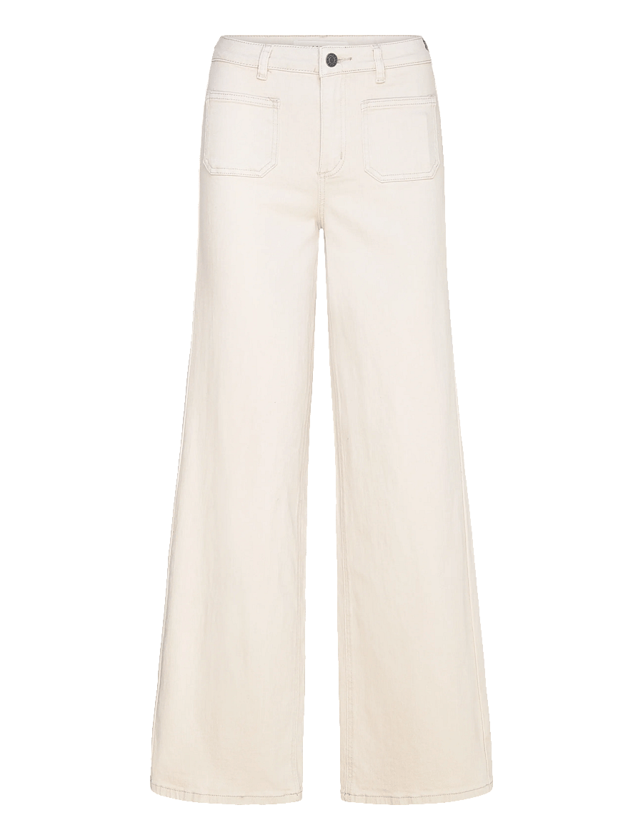 Kaffe - KAbrook HW Reg Fit Jeans - vida jeans - moonbeam - 1