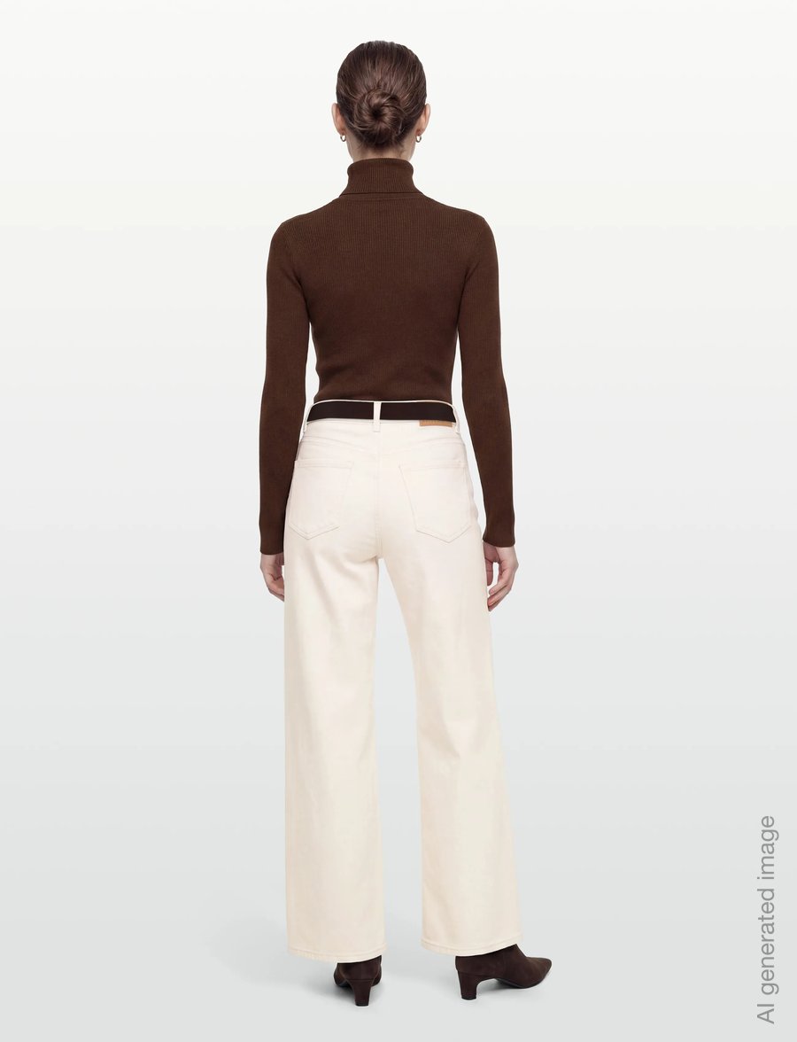 Kaffe - KAbrook HW Reg Fit Jeans - vida jeans - moonbeam - 4