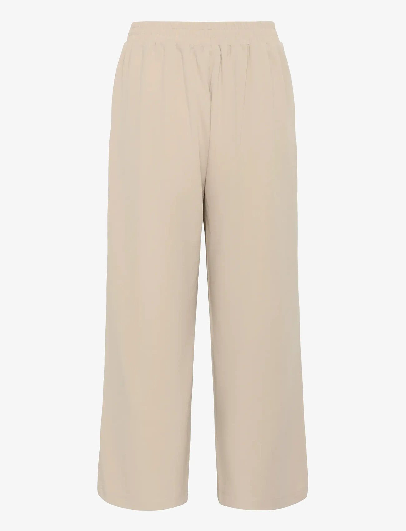 Kaffe - KAphoebe Pants Cropped - sirge säärega püksid - feather gray - 2
