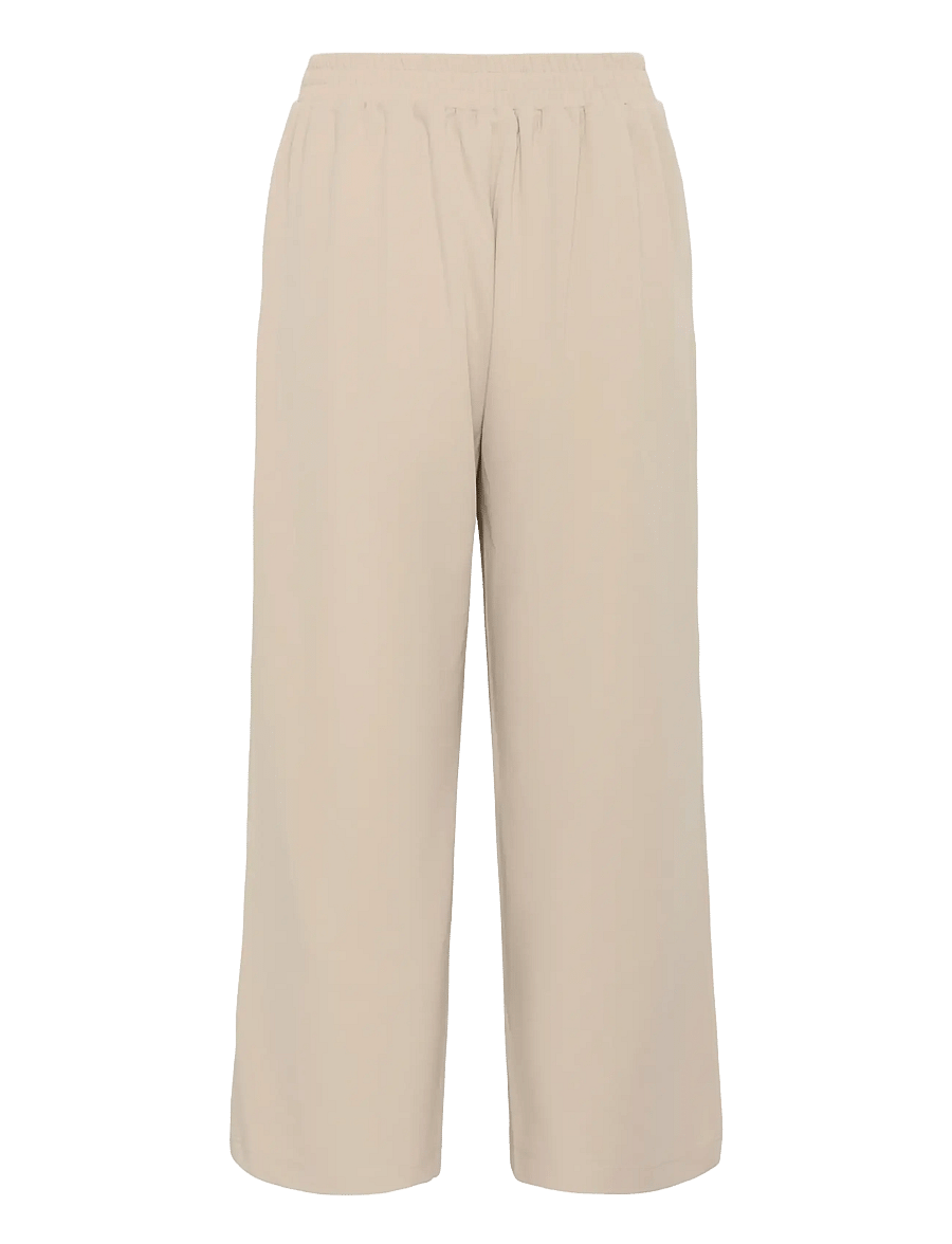 Kaffe - KAphoebe Pants Cropped - hose mit geradem bein - feather gray - 2