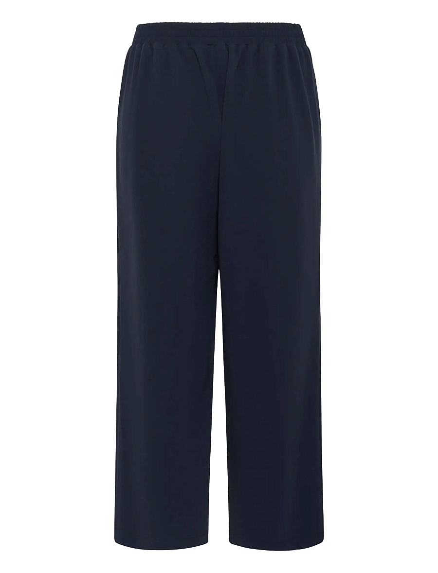 Kaffe - KAphoebe Pants Cropped - broeken met rechte pijp - midnight marine - 2