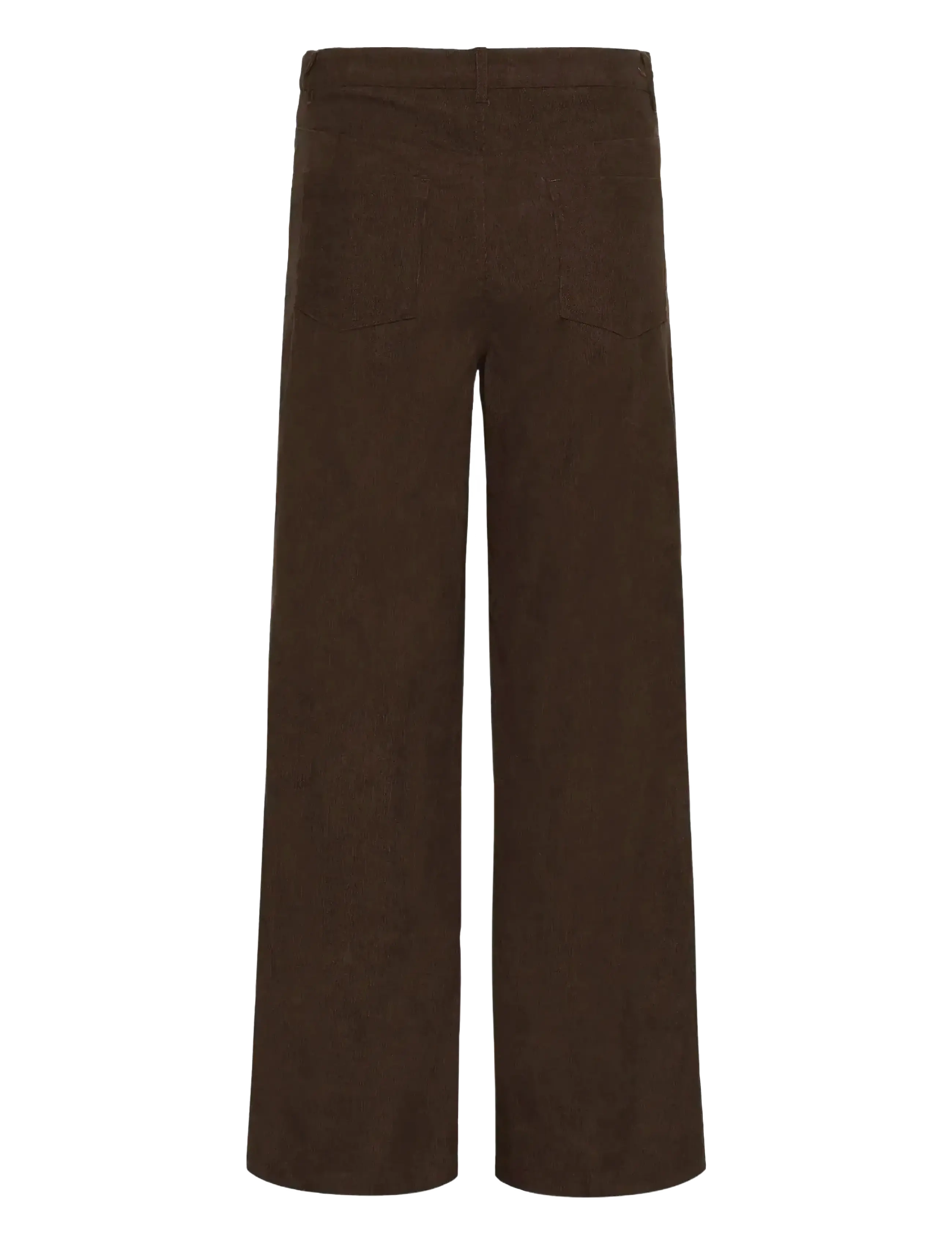 Kaffe - KAvera Pocket Pants - bukser med lige ben - chocolate brown cc - 2