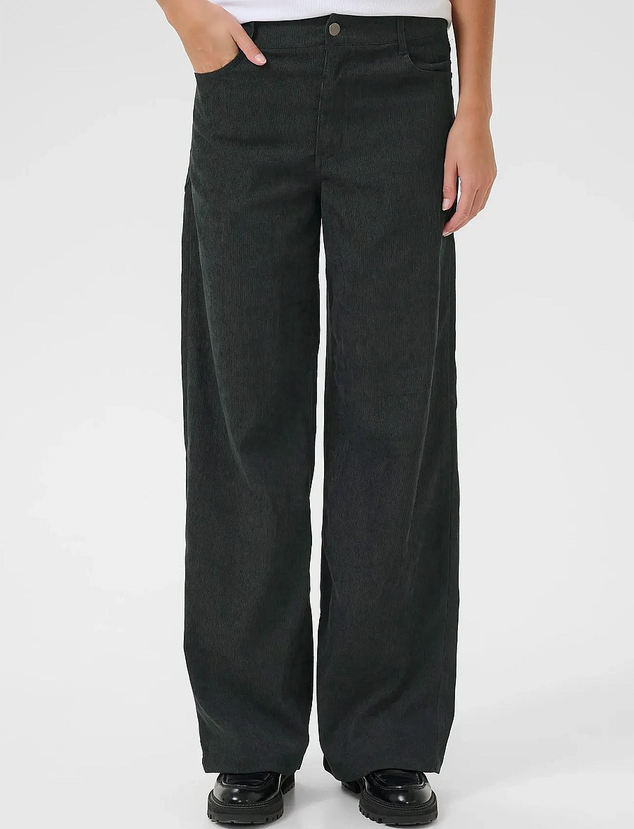 Kaffe - KAvera Pocket Pants - hose mit geradem bein - jet set cc - 0