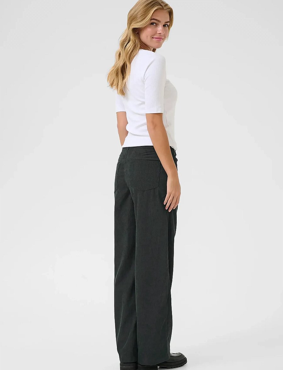 Kaffe - KAvera Pocket Pants - hose mit geradem bein - jet set cc - 4