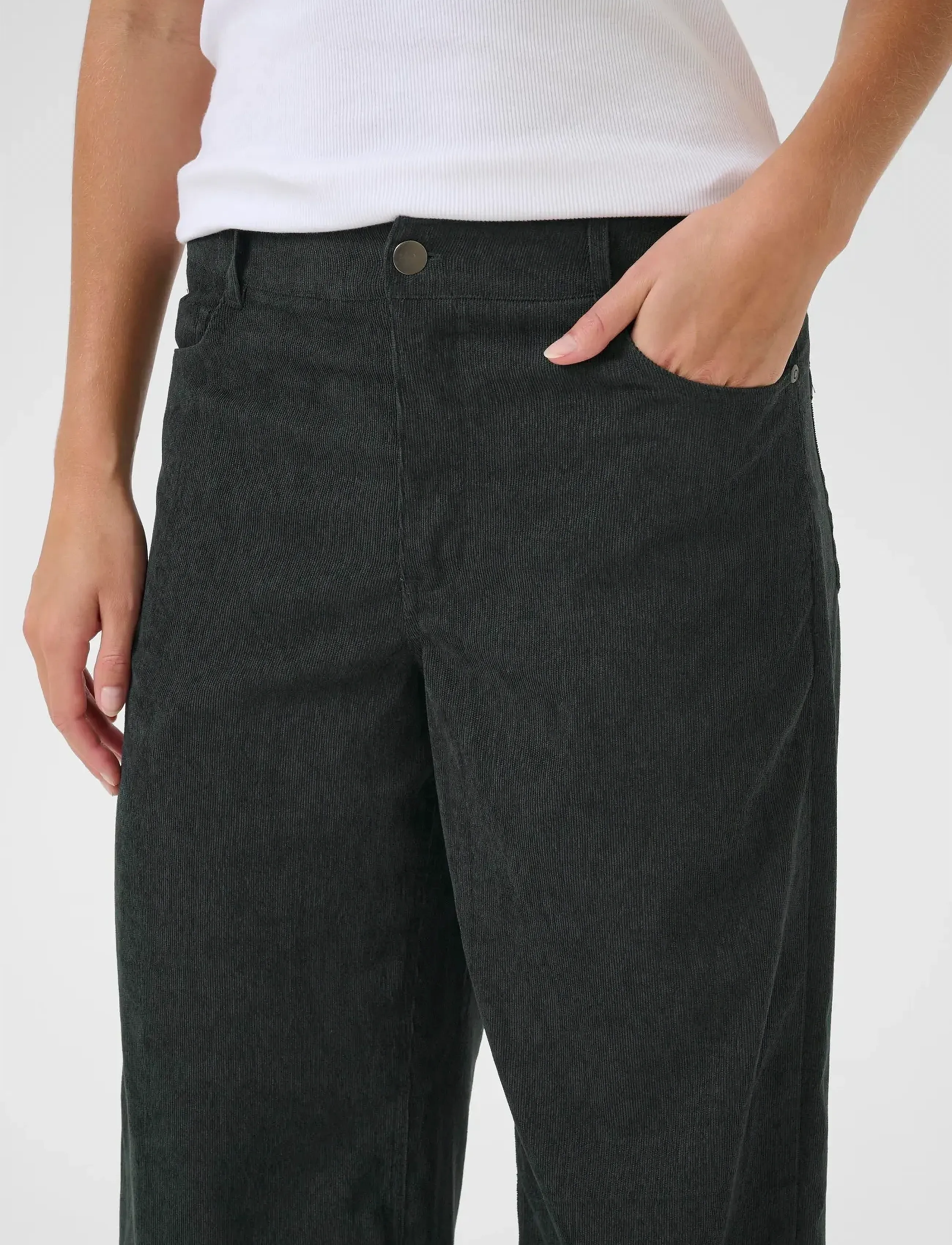 Kaffe Kavera Pocket Pants cargobyxor dam – bild 4