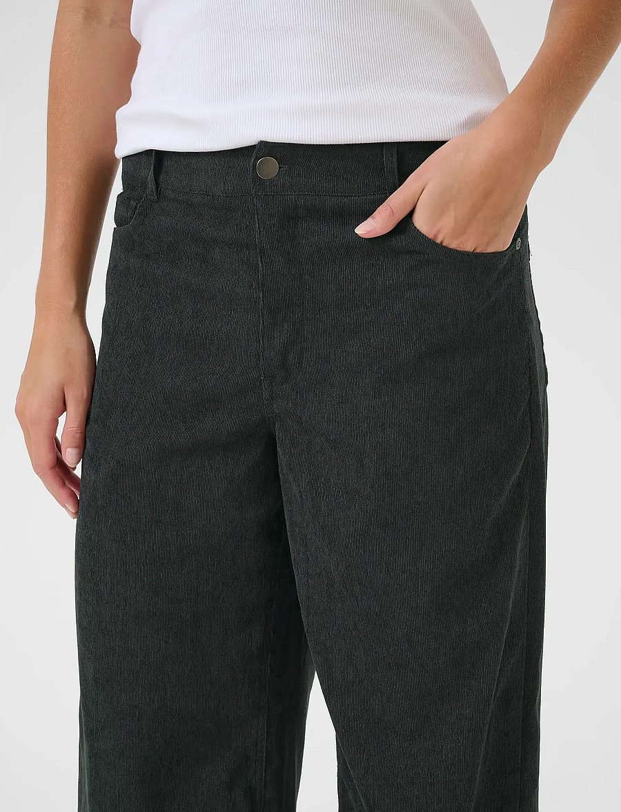 Kaffe - KAvera Pocket Pants - hose mit geradem bein - jet set cc - 5