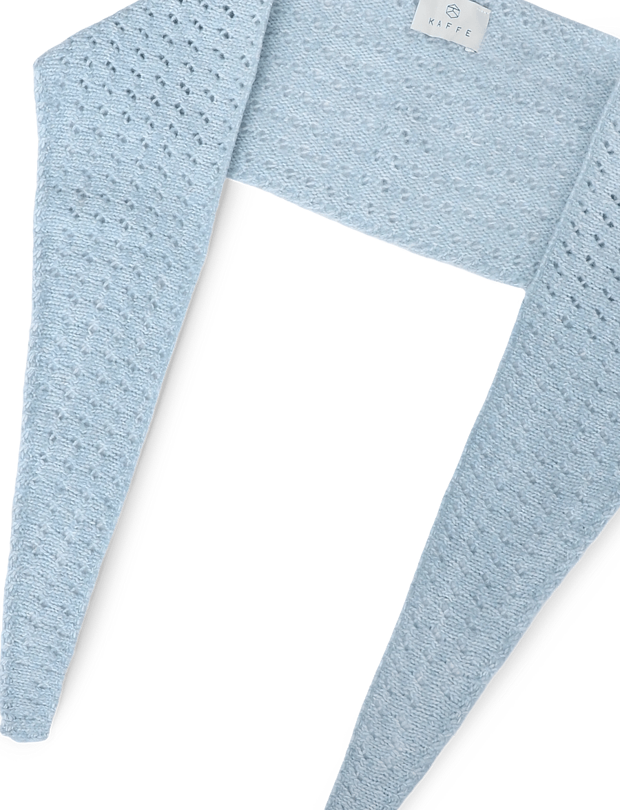 Kaffe - KAivy Knit Scarf - winter scarves - skyway melange - 1