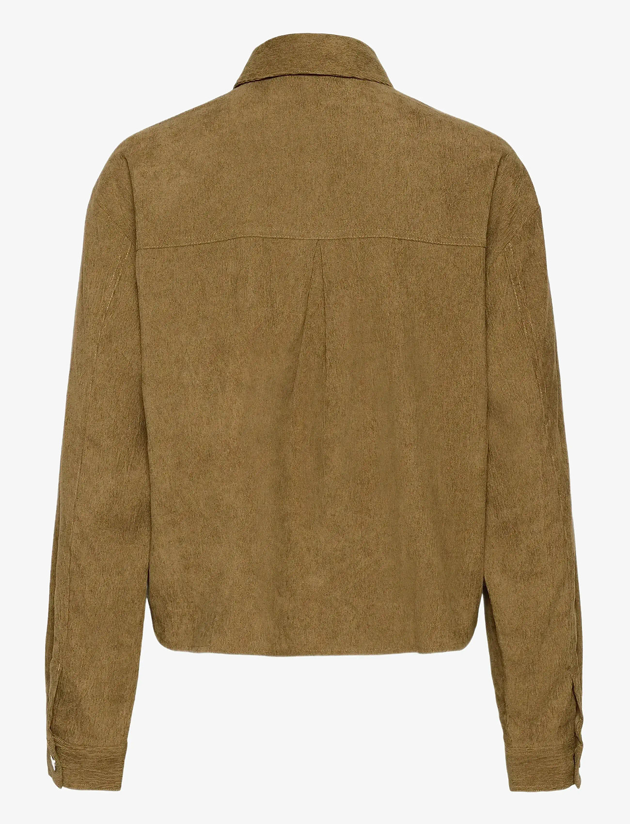 Kaffe - KAvera Button Shirt - langärmlige hemden - toasted coconut cc - 1