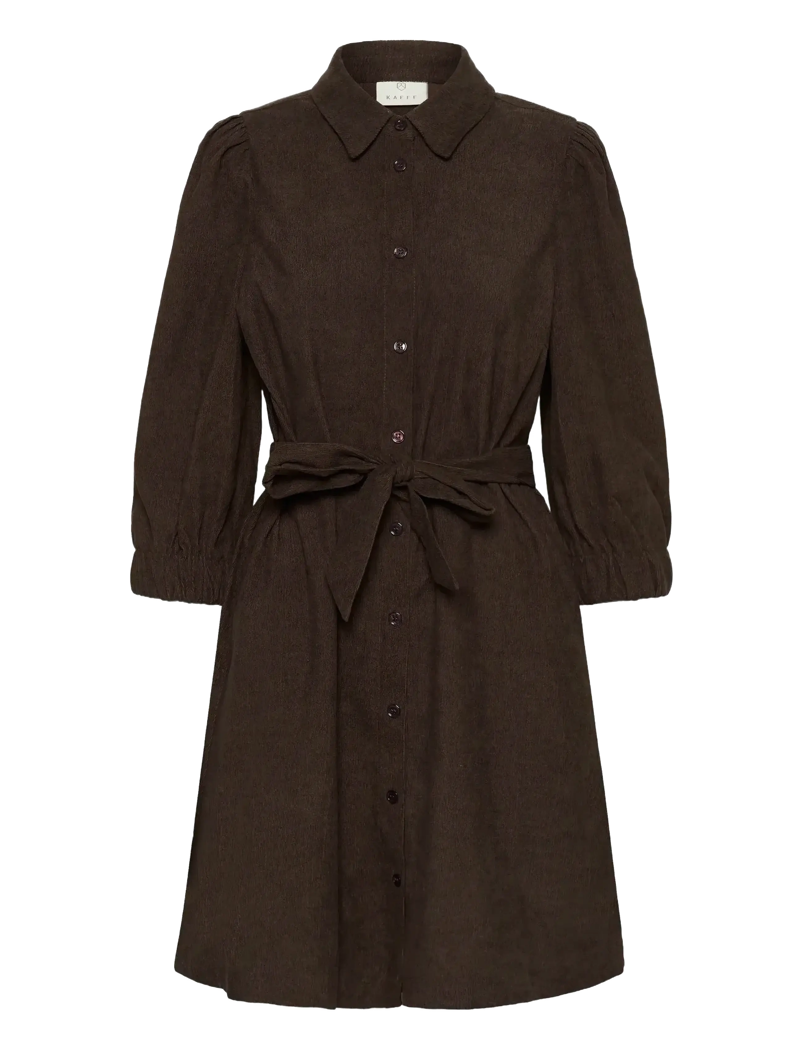 KAFFE Kavera Kleid Braun - 46 - Damen