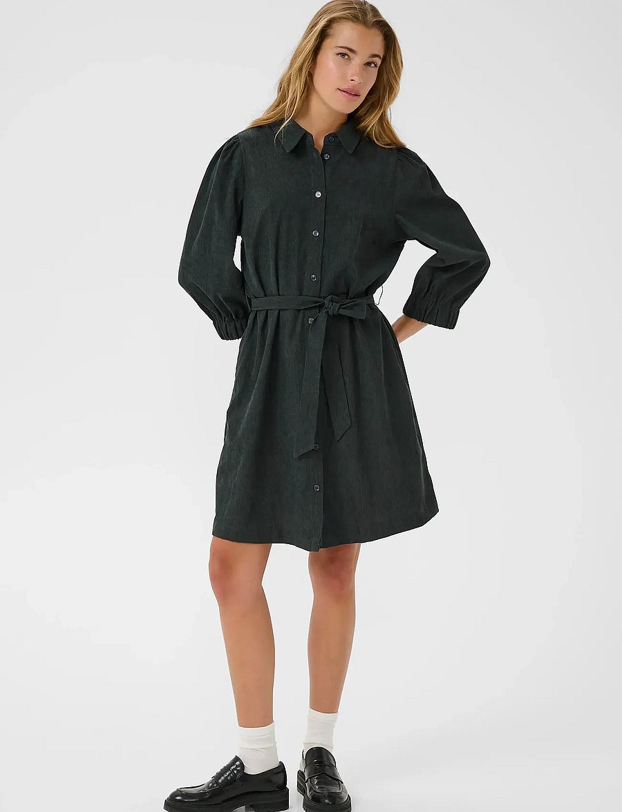 Kaffe - KAvera Dress - shirt dresses - jet set cc - 3
