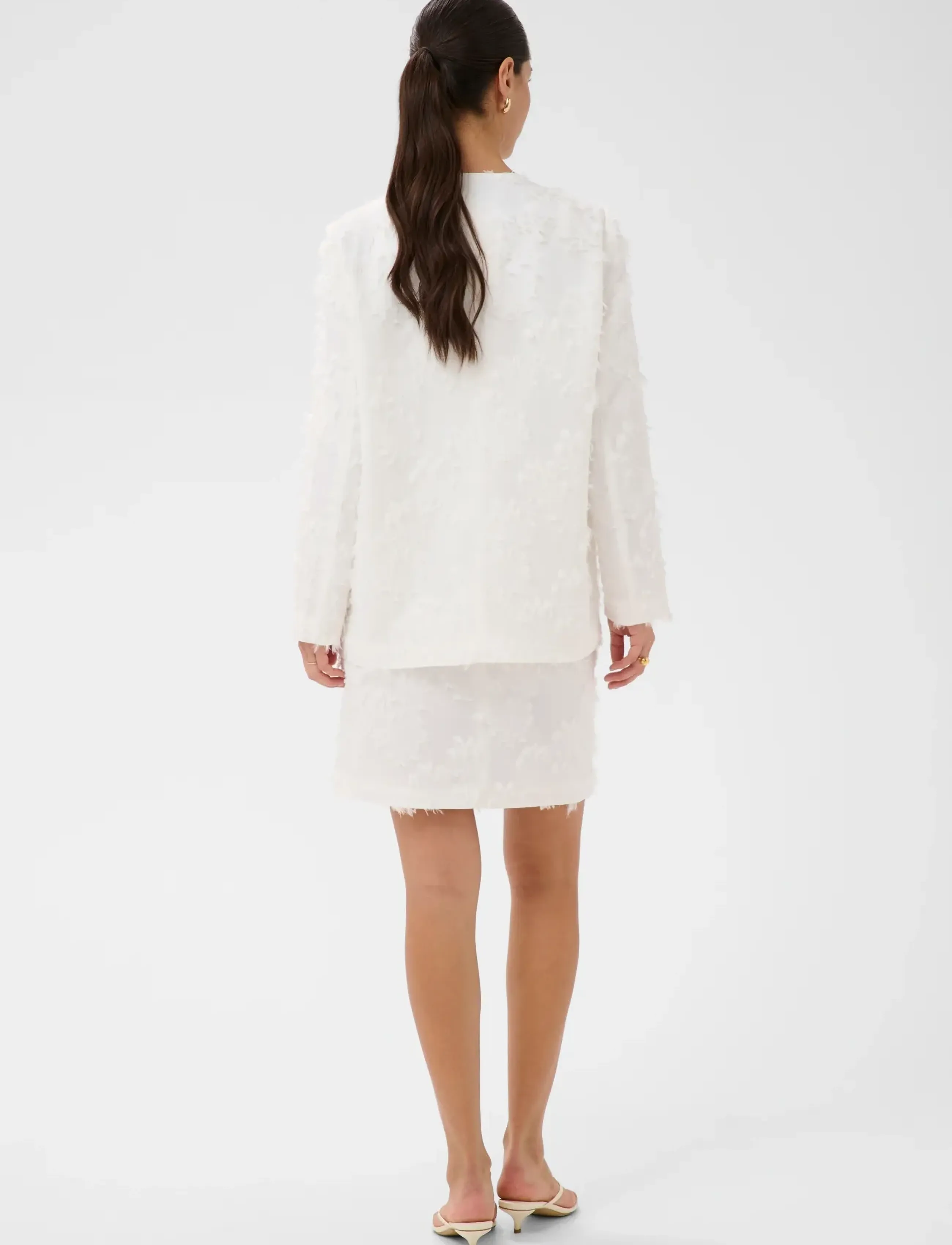 Kaffe - KAlena Blazer - festmode zu outlet-preisen - chalk - 4