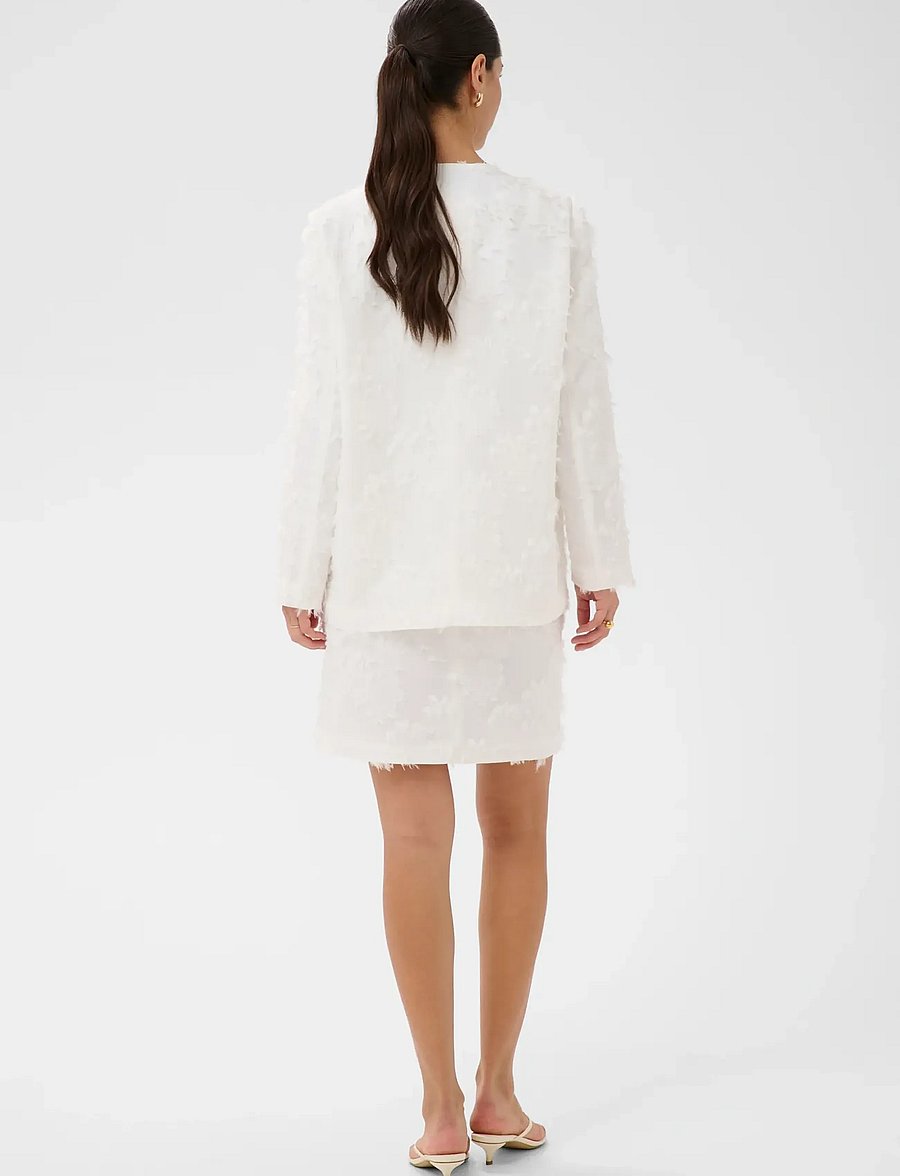 Kaffe - KAlena Blazer - single breasted blazers - chalk - 4