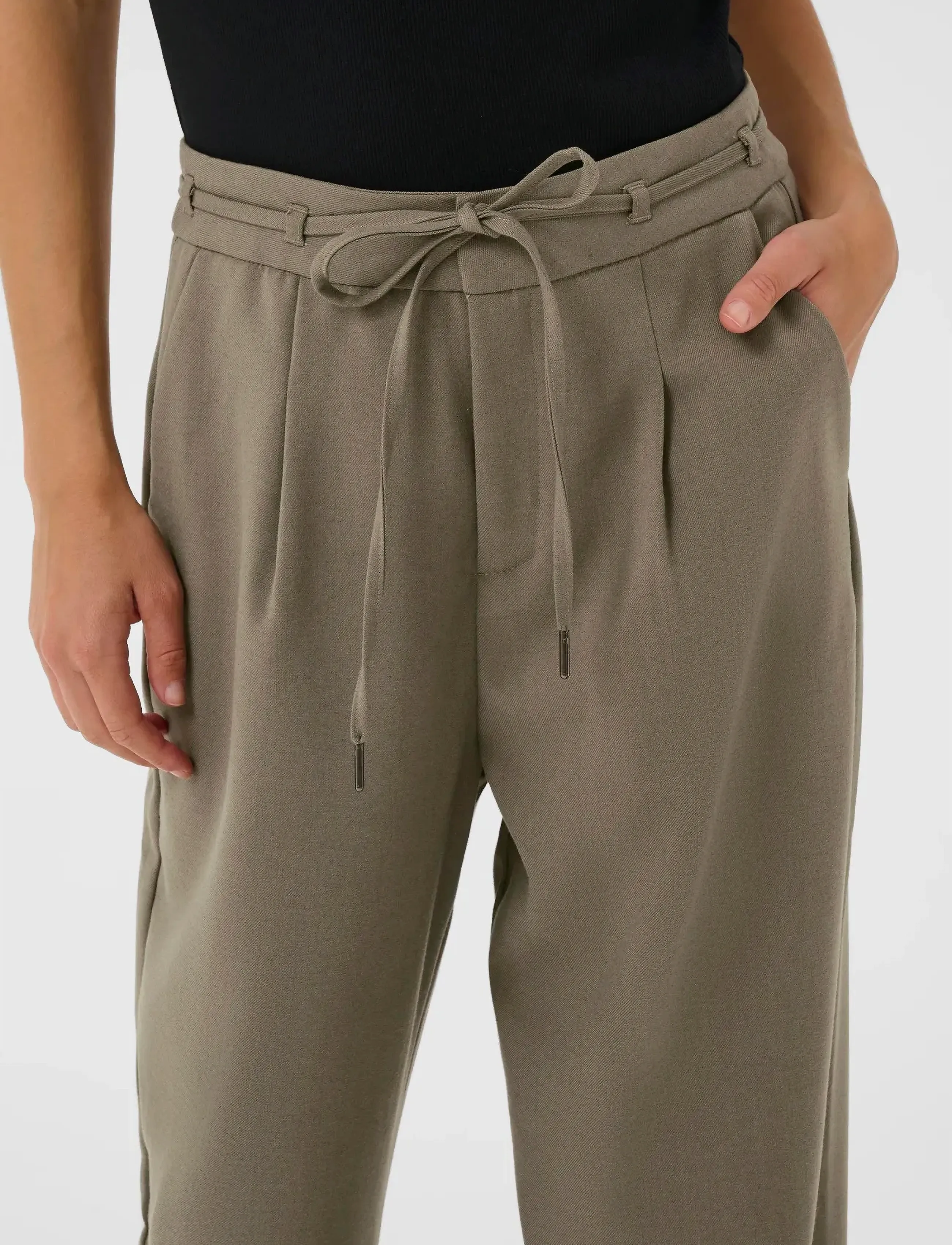 Kaffe Kamerle Belt Pants kostymbyxor dam – bild 4