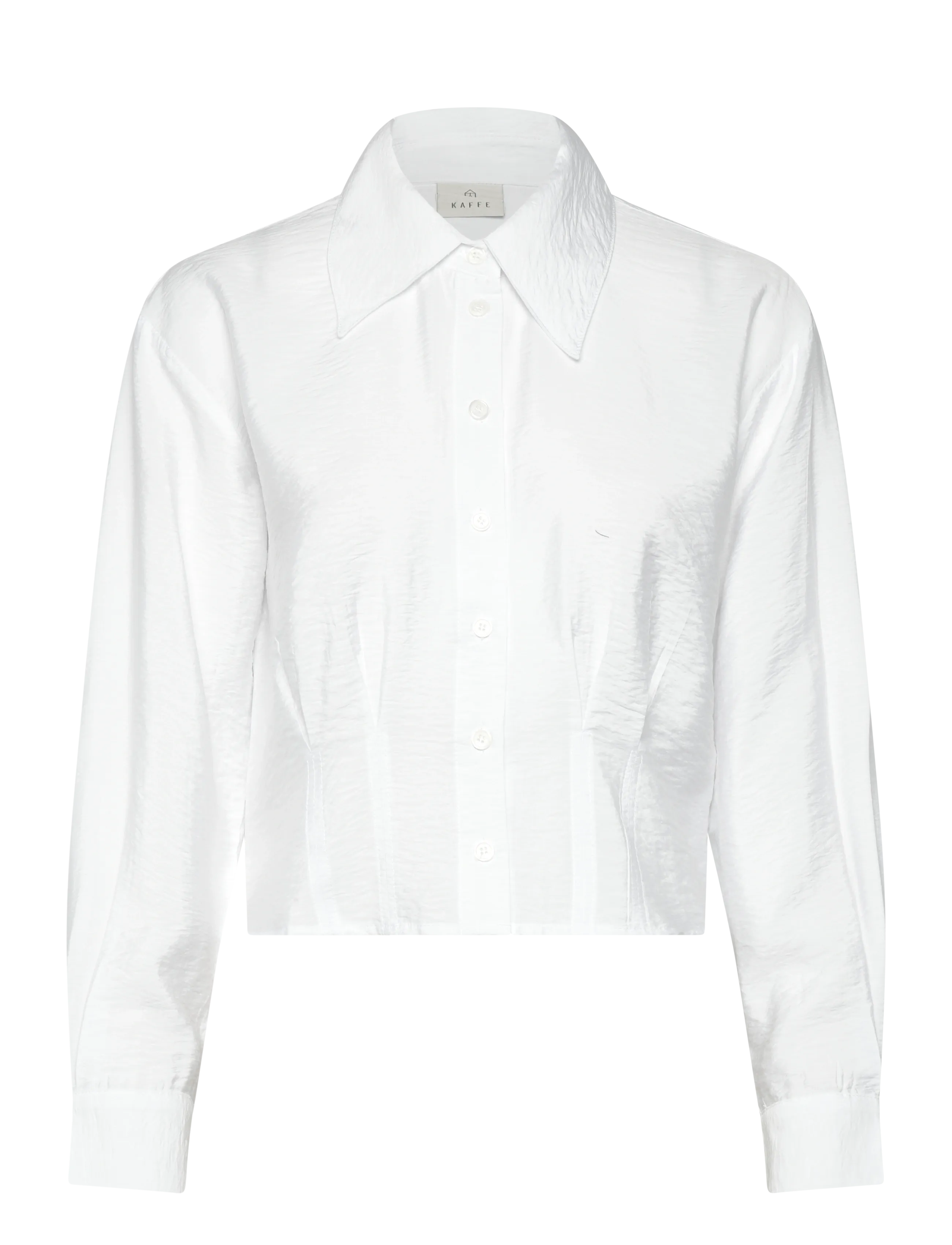 Kaffe KAkendall Shirt - Bluser & Skjorter - OPTICAL WHITE / white