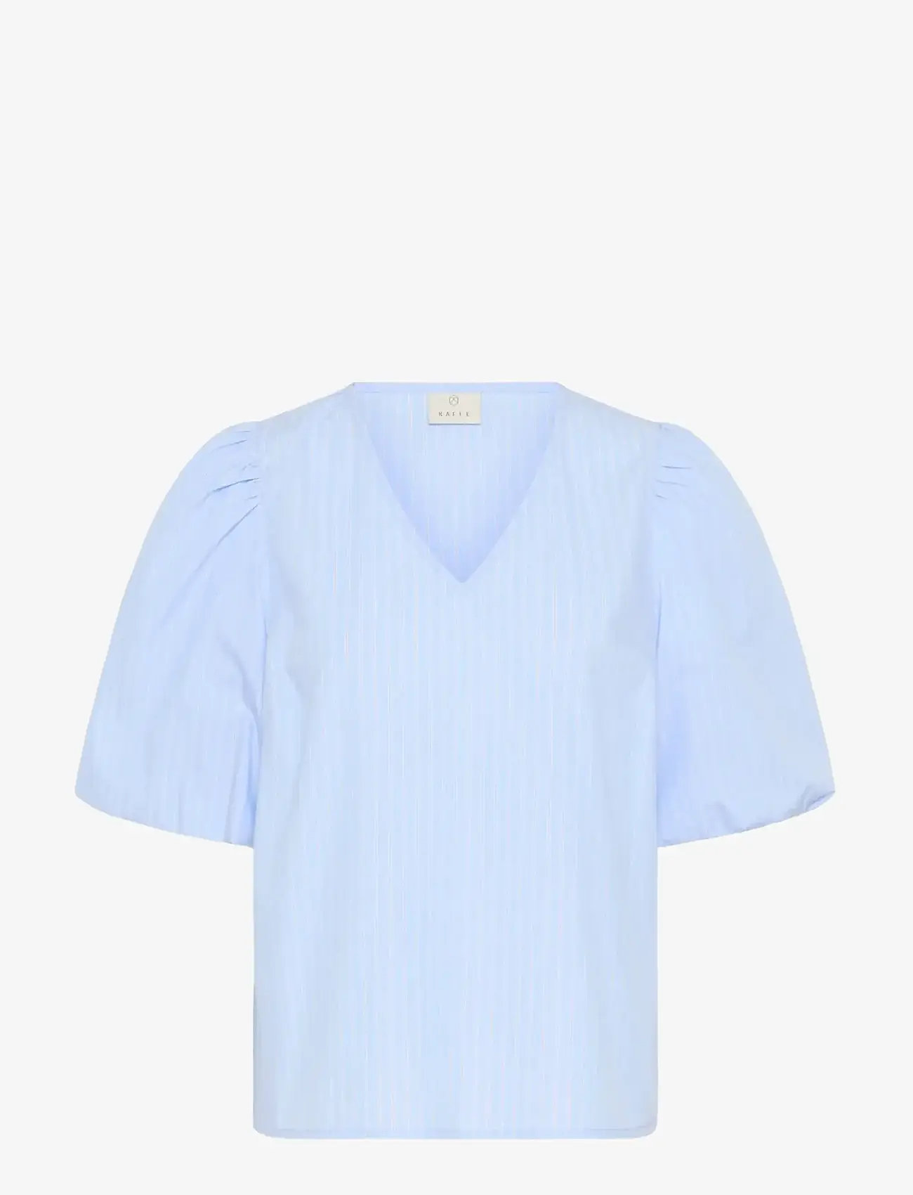 Kaffe - KAjosie Blouse - kortærmede bluser - nantucket breeze stripe - 1