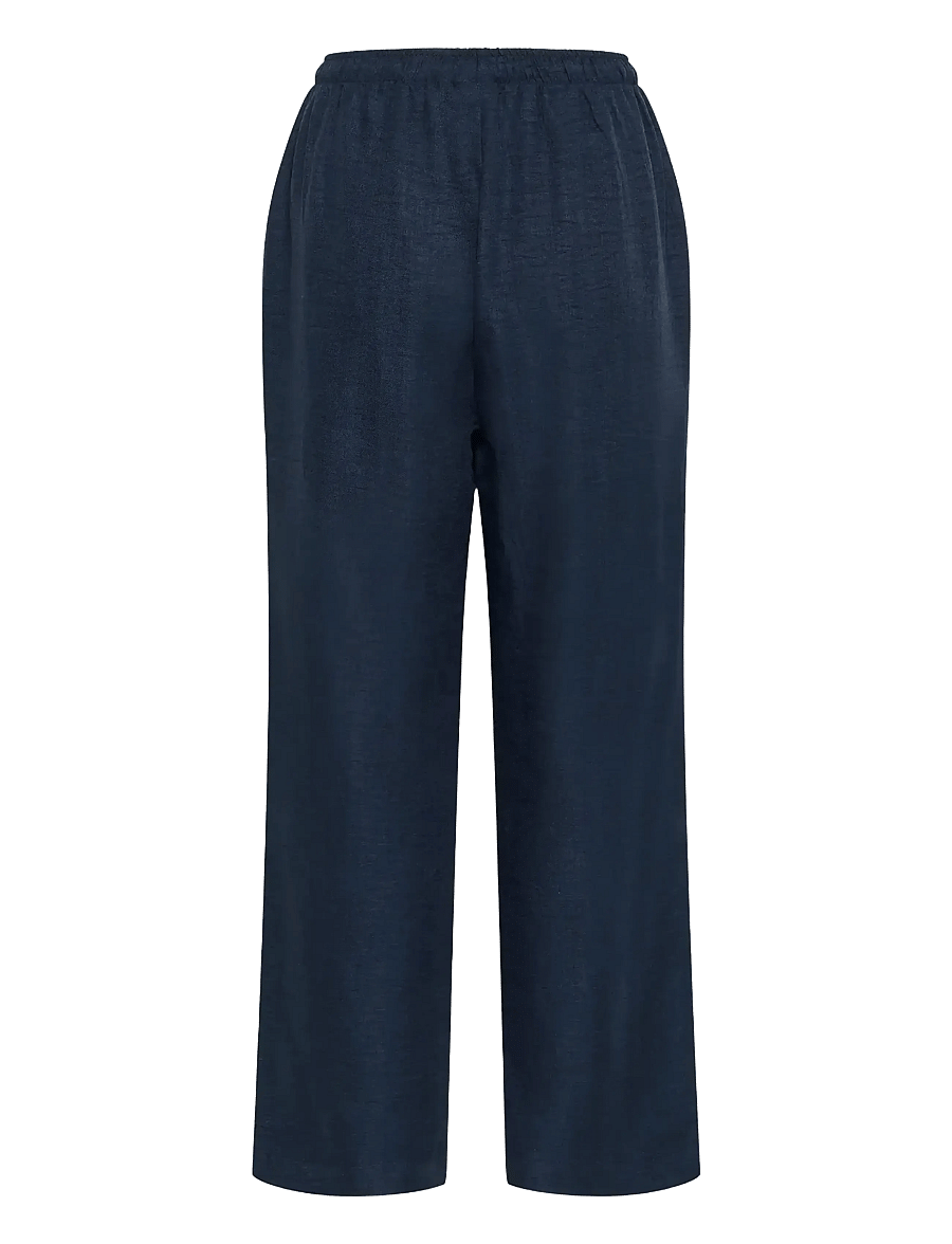 Kaffe - KAellen Pants - hosen mit weitem bein - mood indigocc - 2
