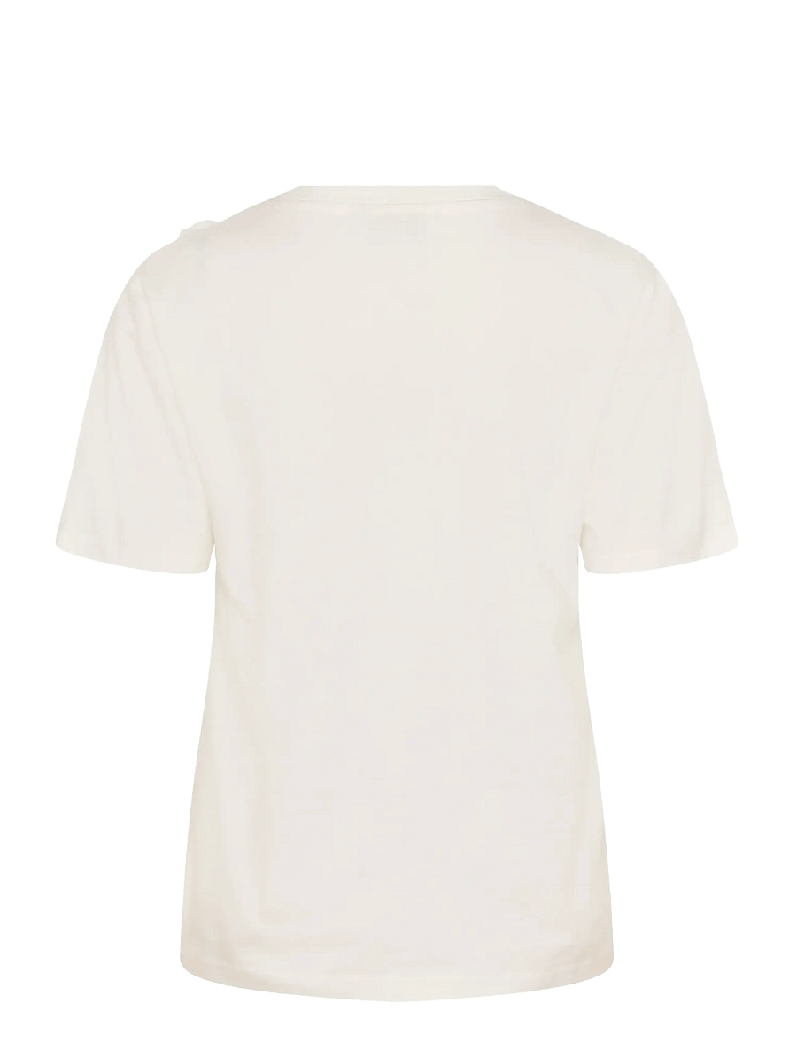 Kaffe - KArosie Tee - t-shirts - chalk - 2