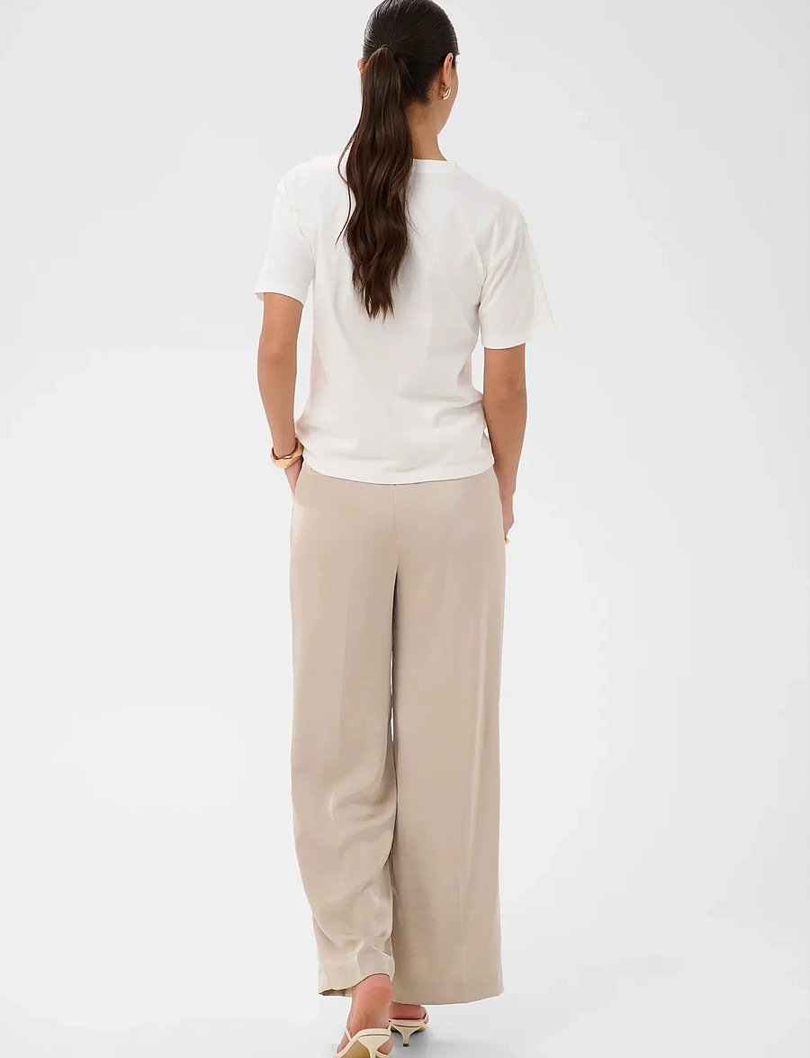 Kaffe - KArosie Tee - t-shirts - chalk - 4