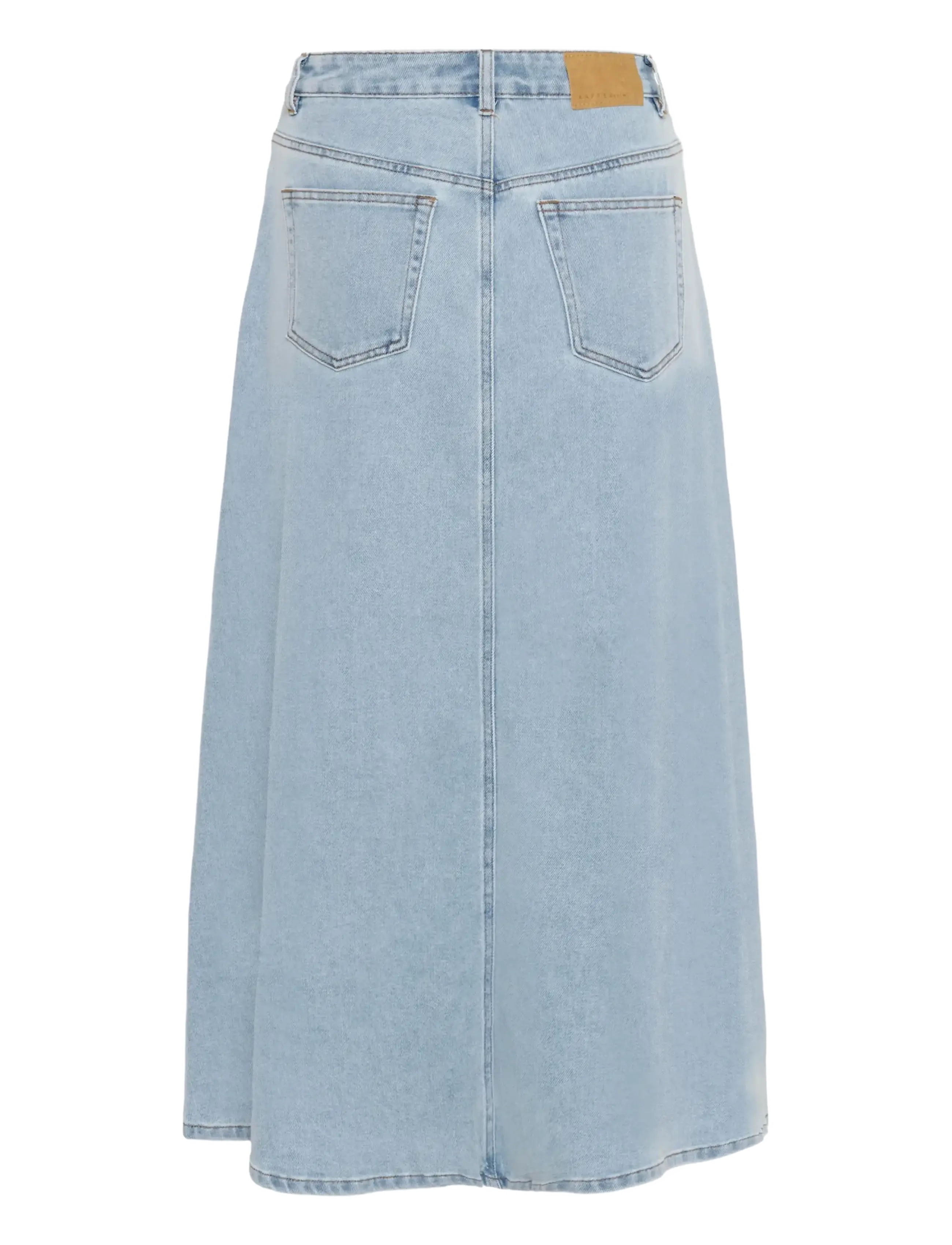 Kaffe - KAminna Denim Skirt - jeansröcke - light blue washed denim - 2