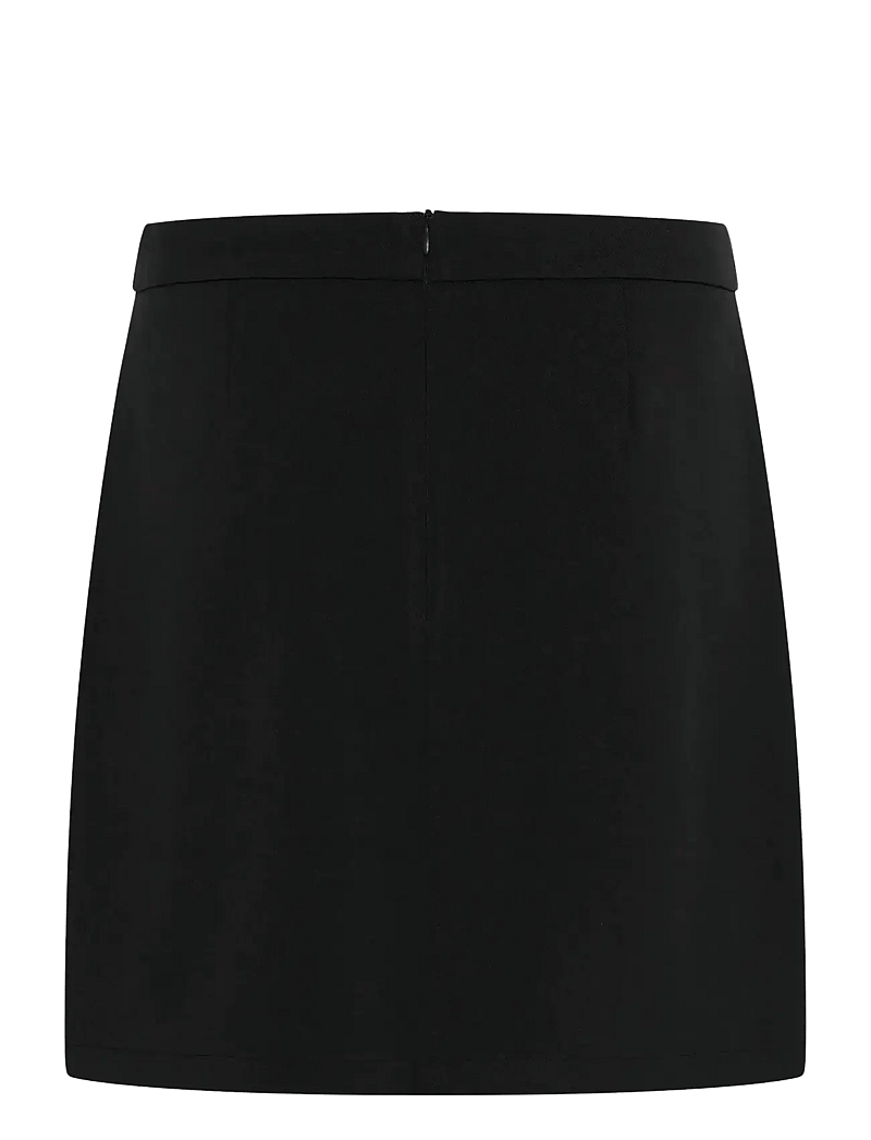 Kaffe - KAmerle Button Skirt - korte nederdele - black deep - 2