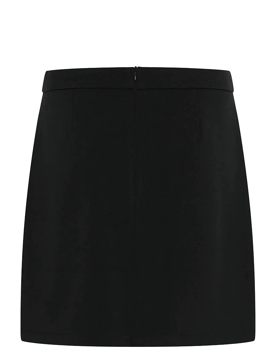 Kaffe - KAmerle Button Skirt - kurze röcke - black deep - 2