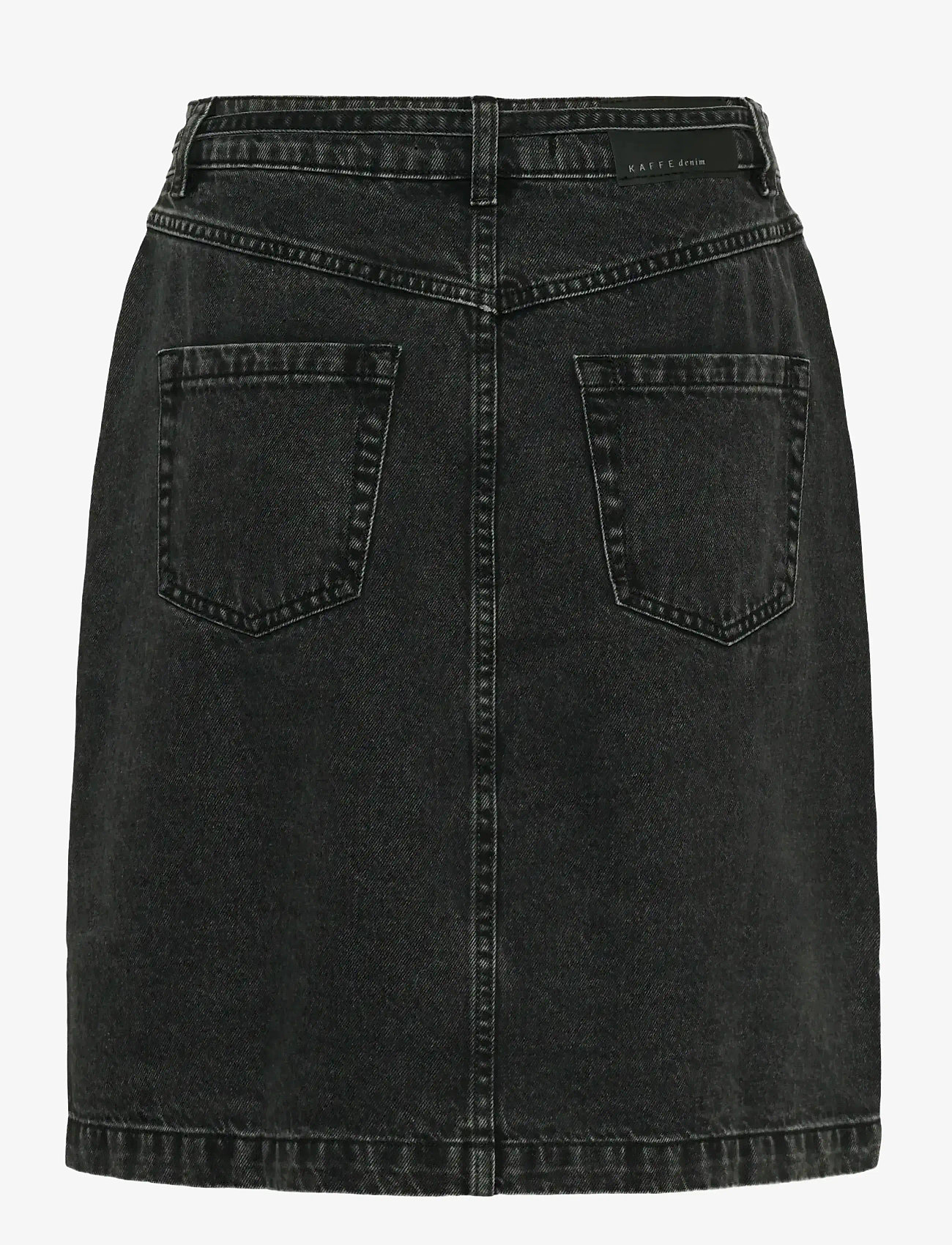Kaffe - KAcarly Denim Skirt - jeanskjolar - black washed denim - 2