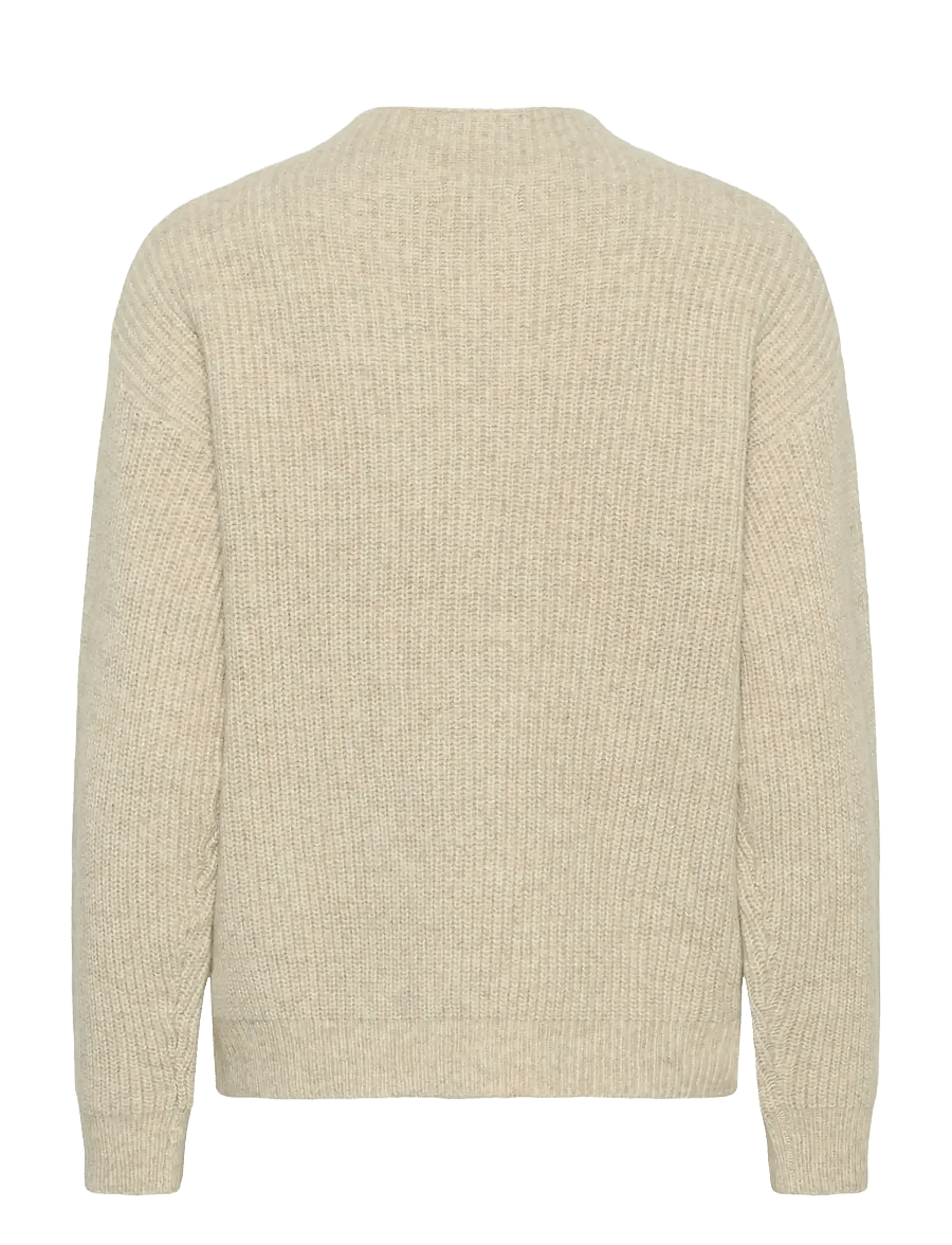 Kaffe - KAelina Pullover - gebreide truien - feather g. mel. w. grey mel. - 2