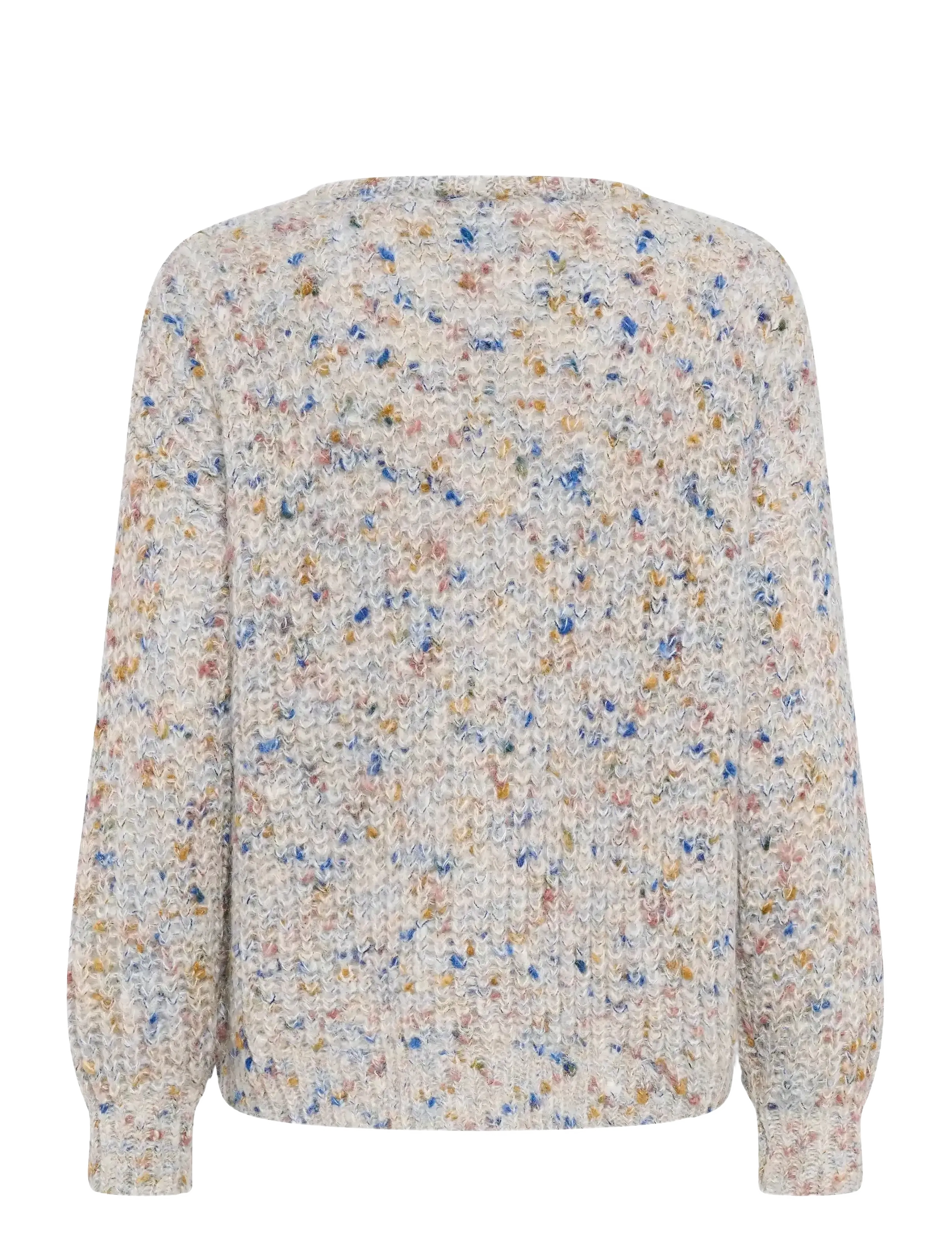 Kaffe - KAeira Knit Pullover - kampsunid - grey multicolor - 2
