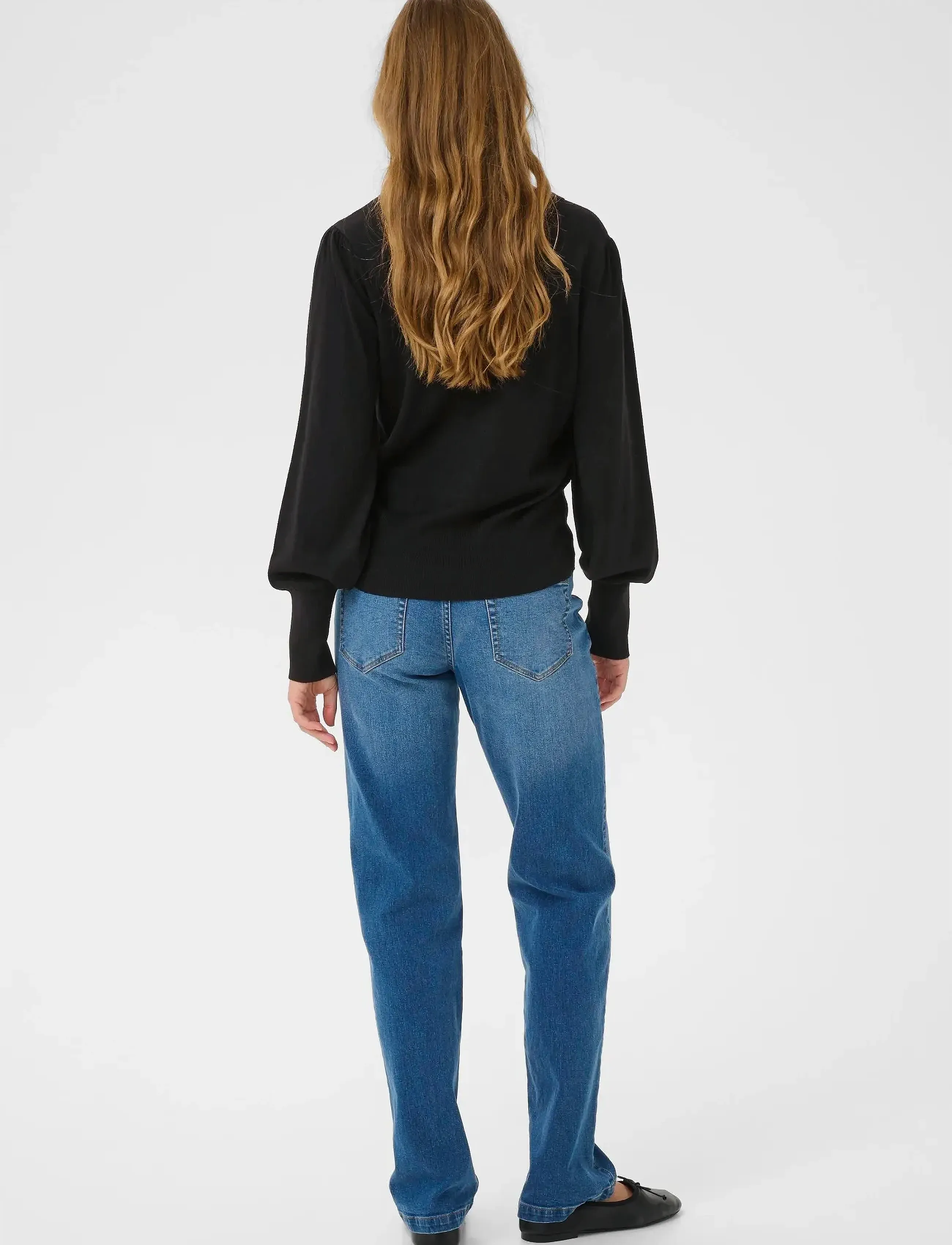 Kaffe - KAlone v-neck Pullover - die niedrigsten preise - black deep - 4