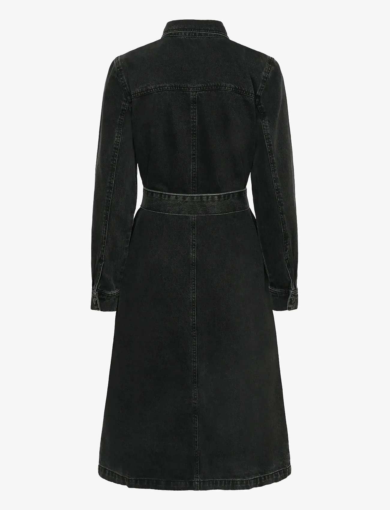 Kaffe - KAcarly Denim Dress - hemdkleider - black washed denim - 2