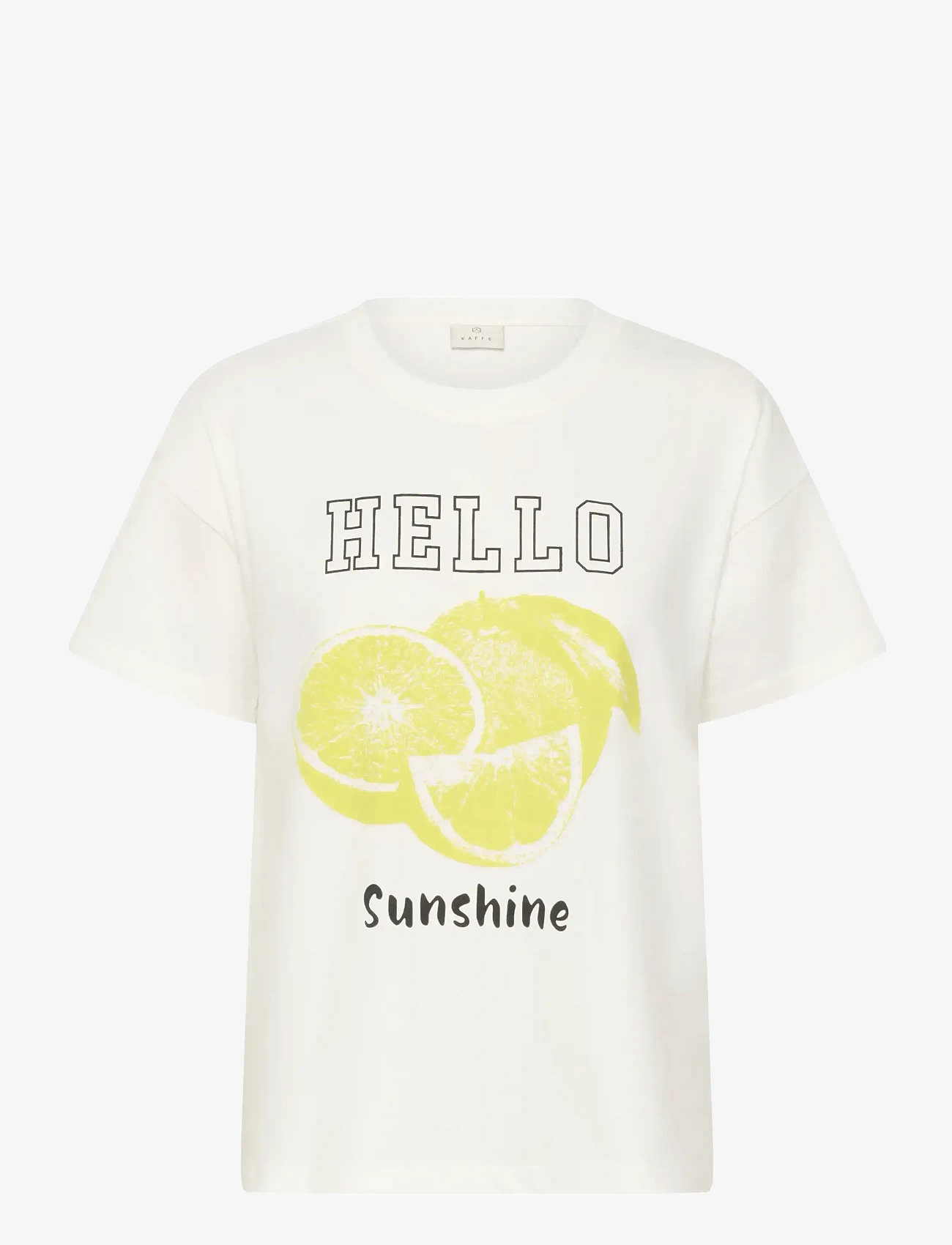 Kaffe - KAchelsea T-Shirt - t-shirts - chalk - 1