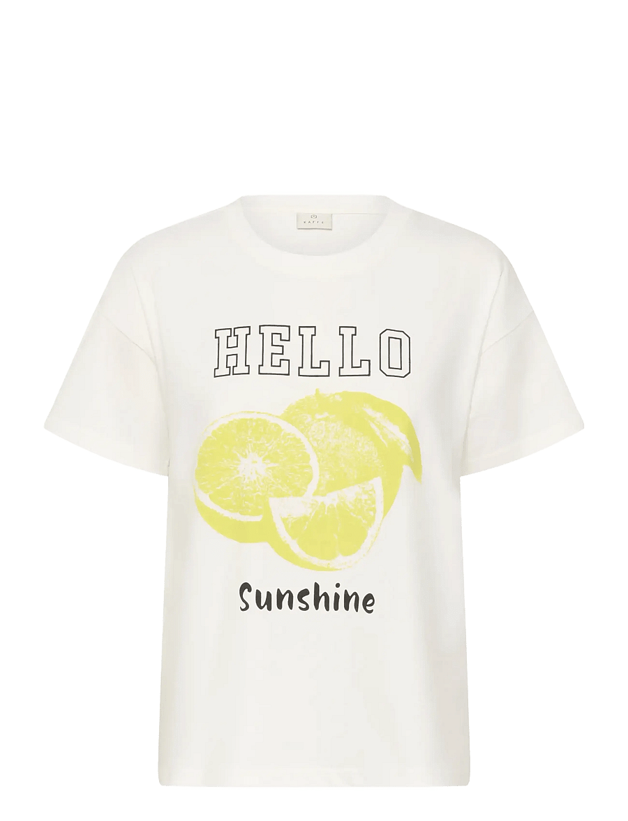 Kaffe - KAchelsea T-Shirt - t-shirts - chalk - 1
